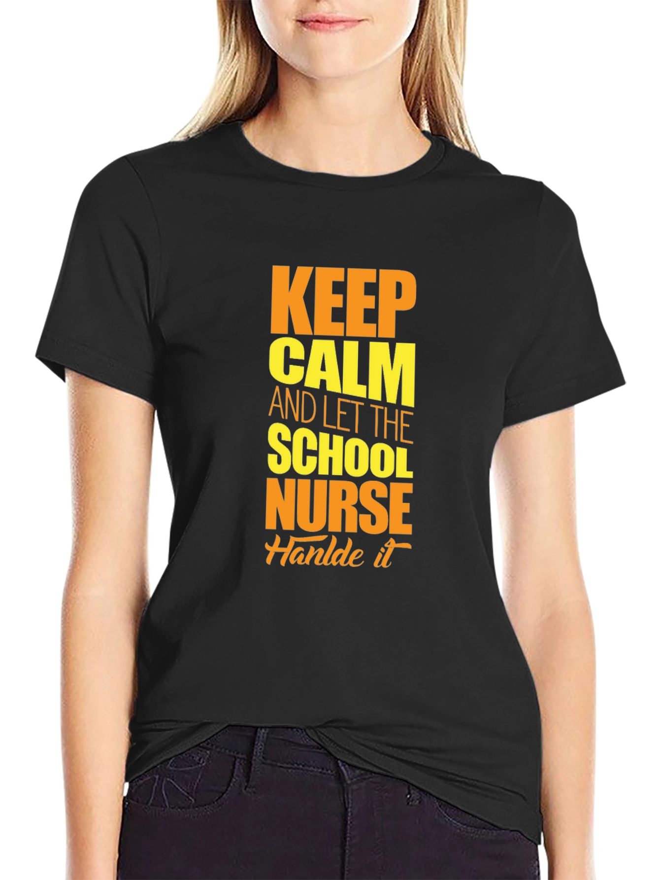Keep Calm School Nurse T-Shirt