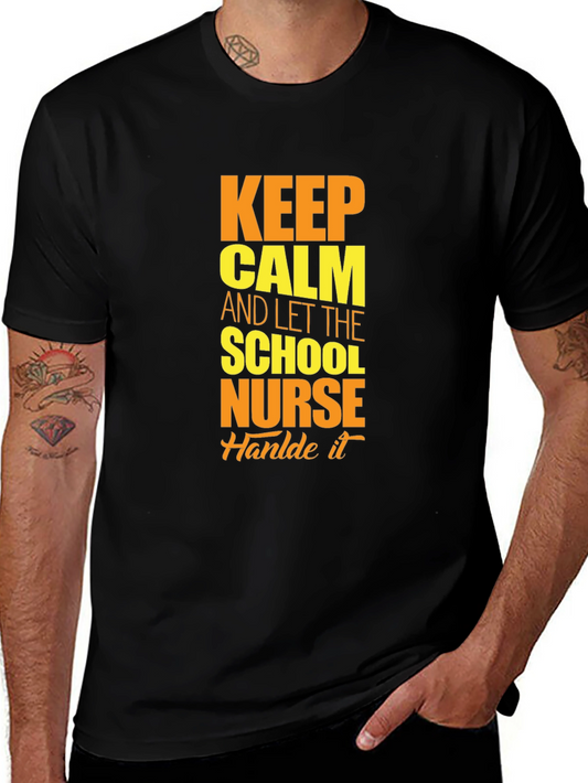 Keep Calm School Nurse T-Shirt