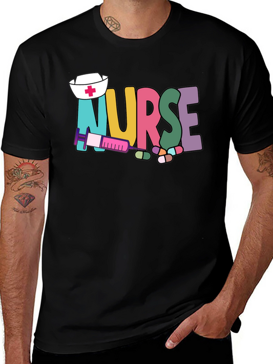 Colorful Nurse T-Shirt for Healthcare Heroes