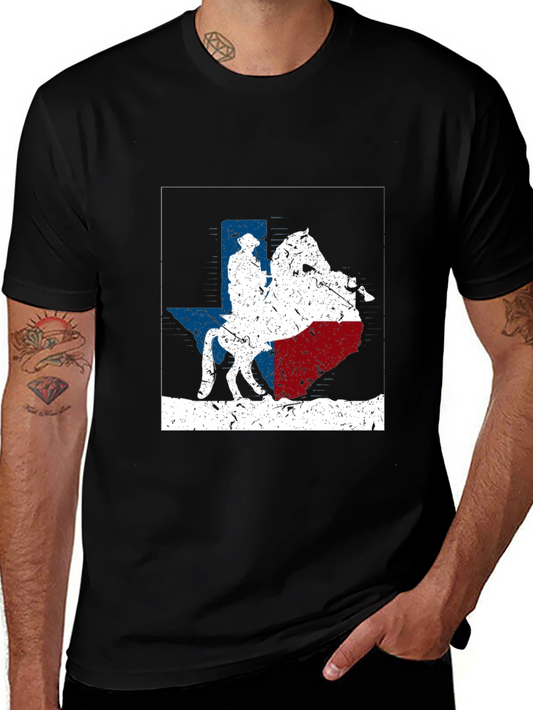 Texas Cowboy T-Shirt - State Pride Tee