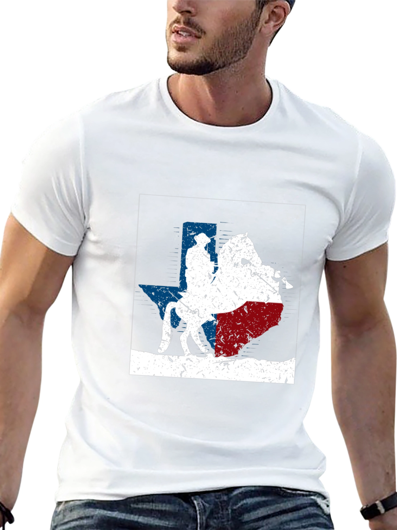 Texas Cowboy T-Shirt - State Pride Tee