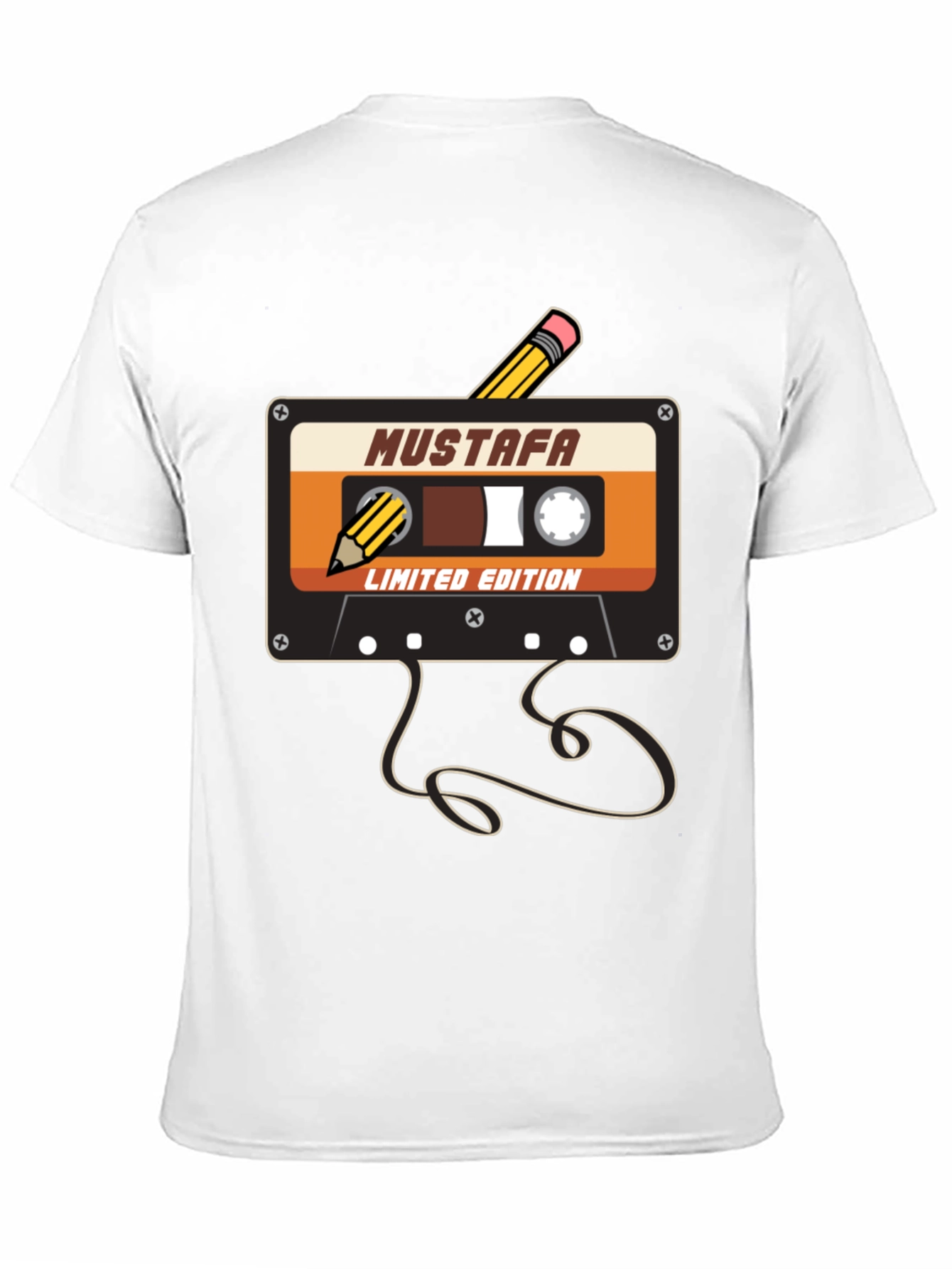 Mustafa Cassette Tape T-Shirt