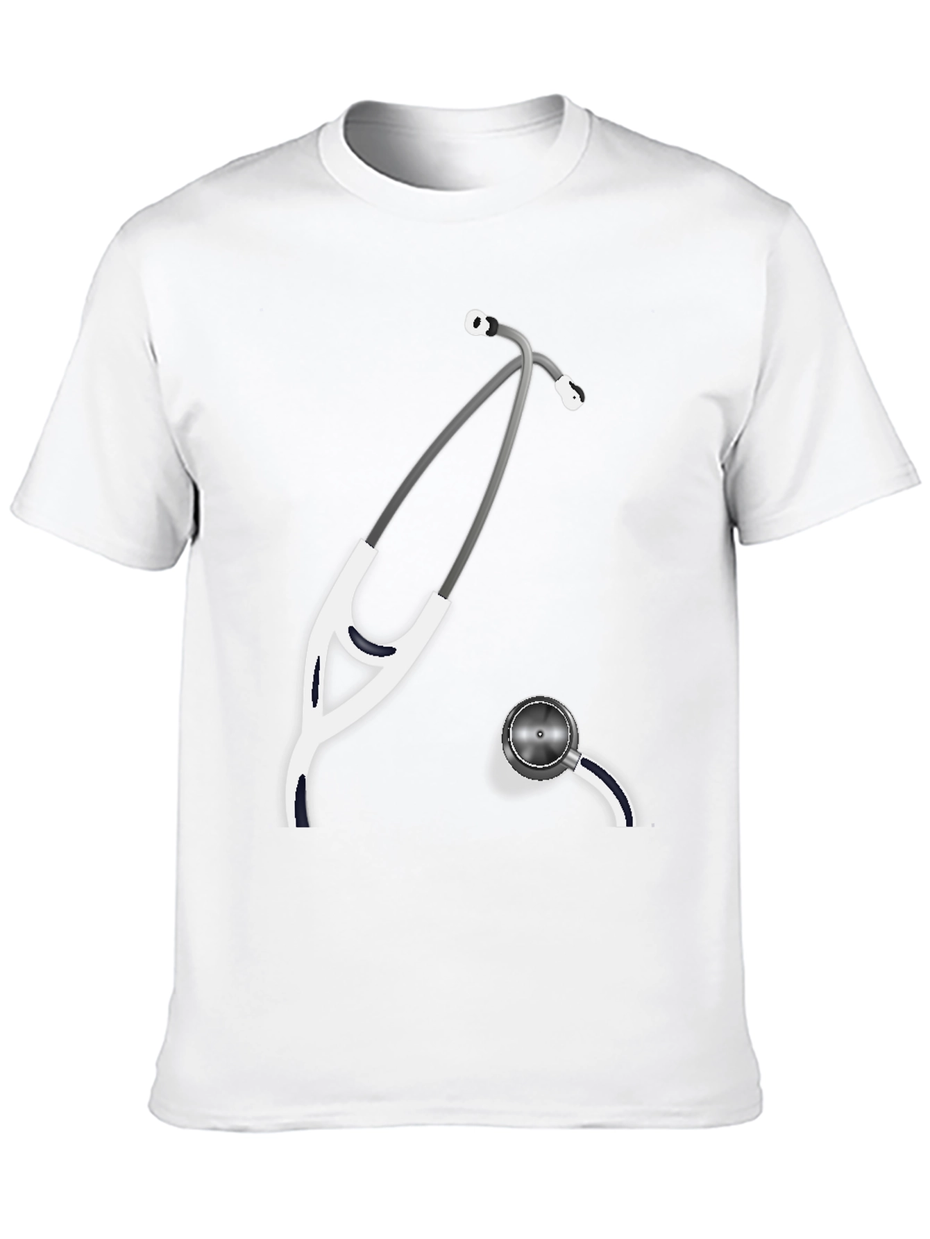 Stethoscope Graphic Tee - Medical Profession Shirt