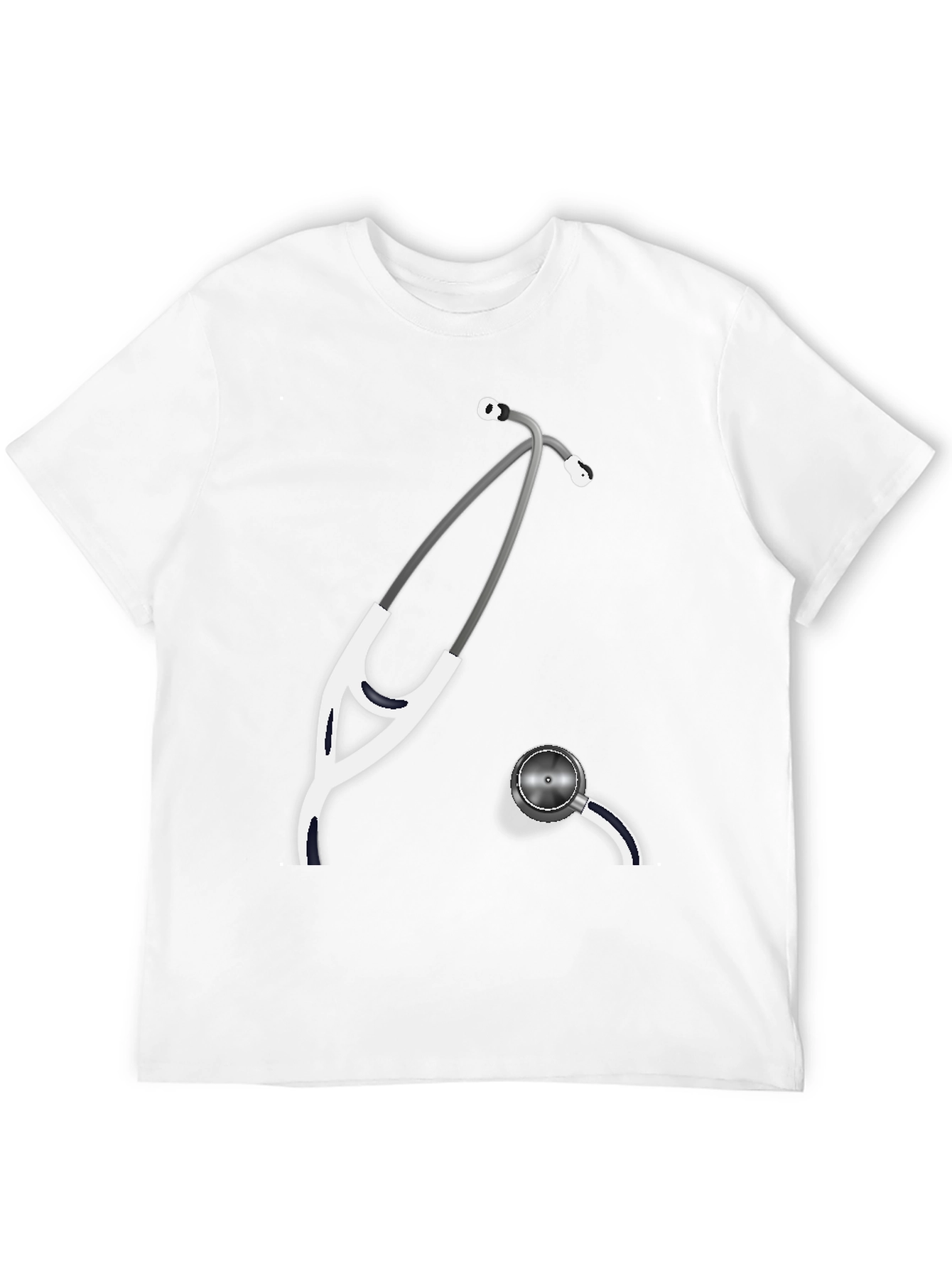 Stethoscope Graphic Tee - Medical Profession Shirt