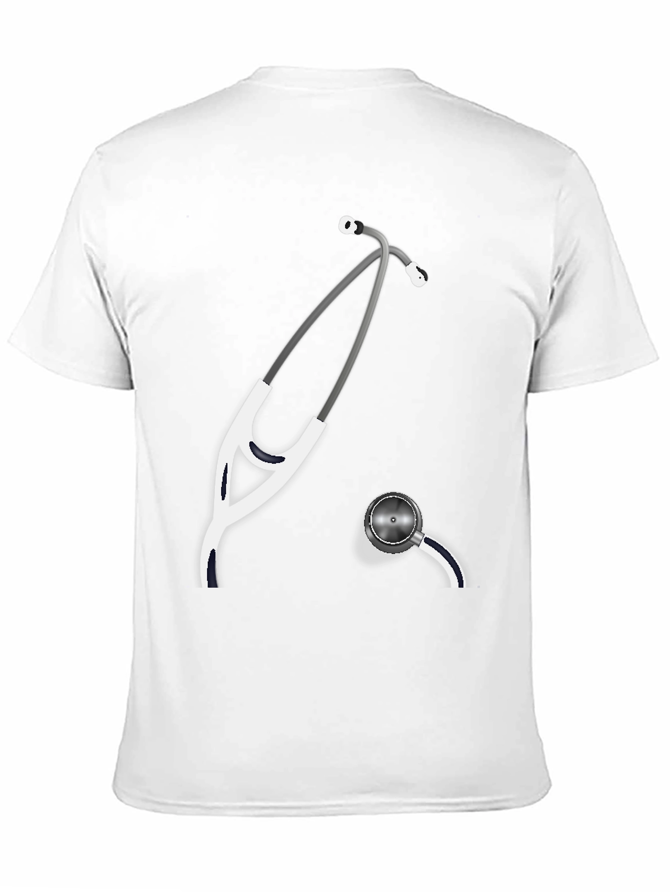 Stethoscope Graphic Tee - Medical Profession Shirt