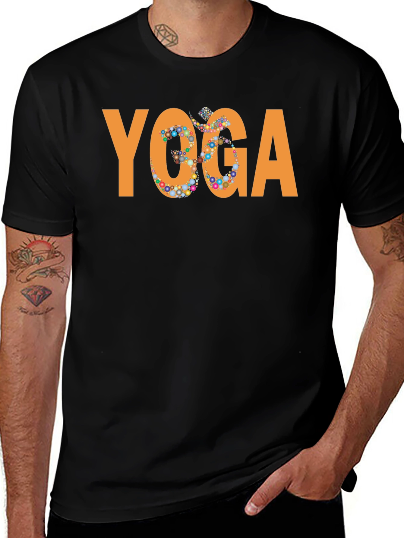 Yoga Graphic Tee - Meditative Comfort