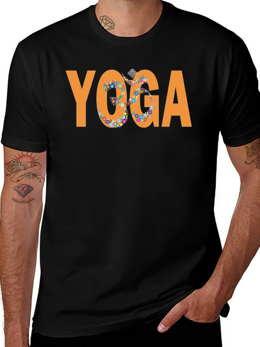 Yoga Graphic Tee - Meditative Comfort