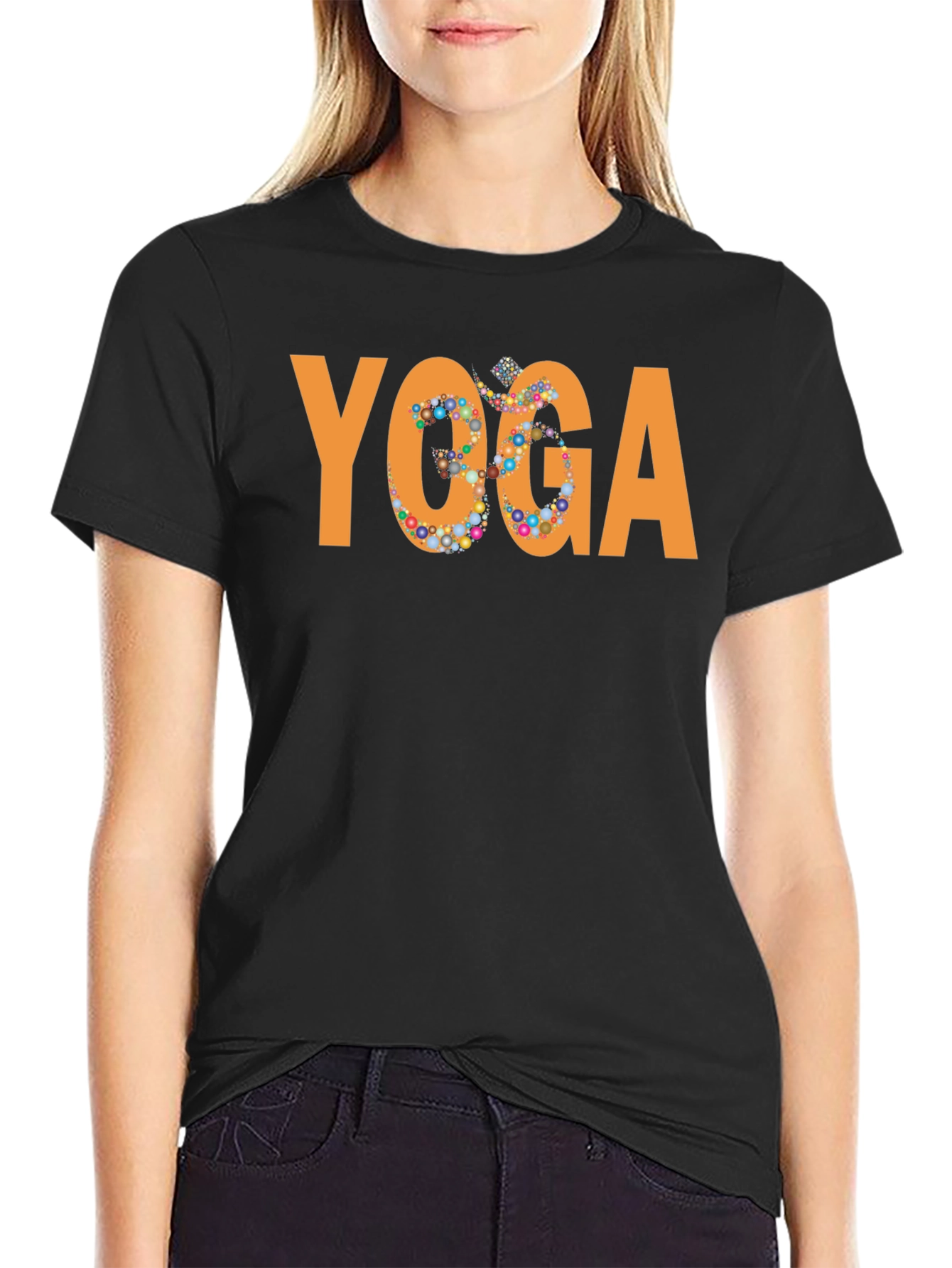 Yoga Graphic Tee - Meditative Comfort