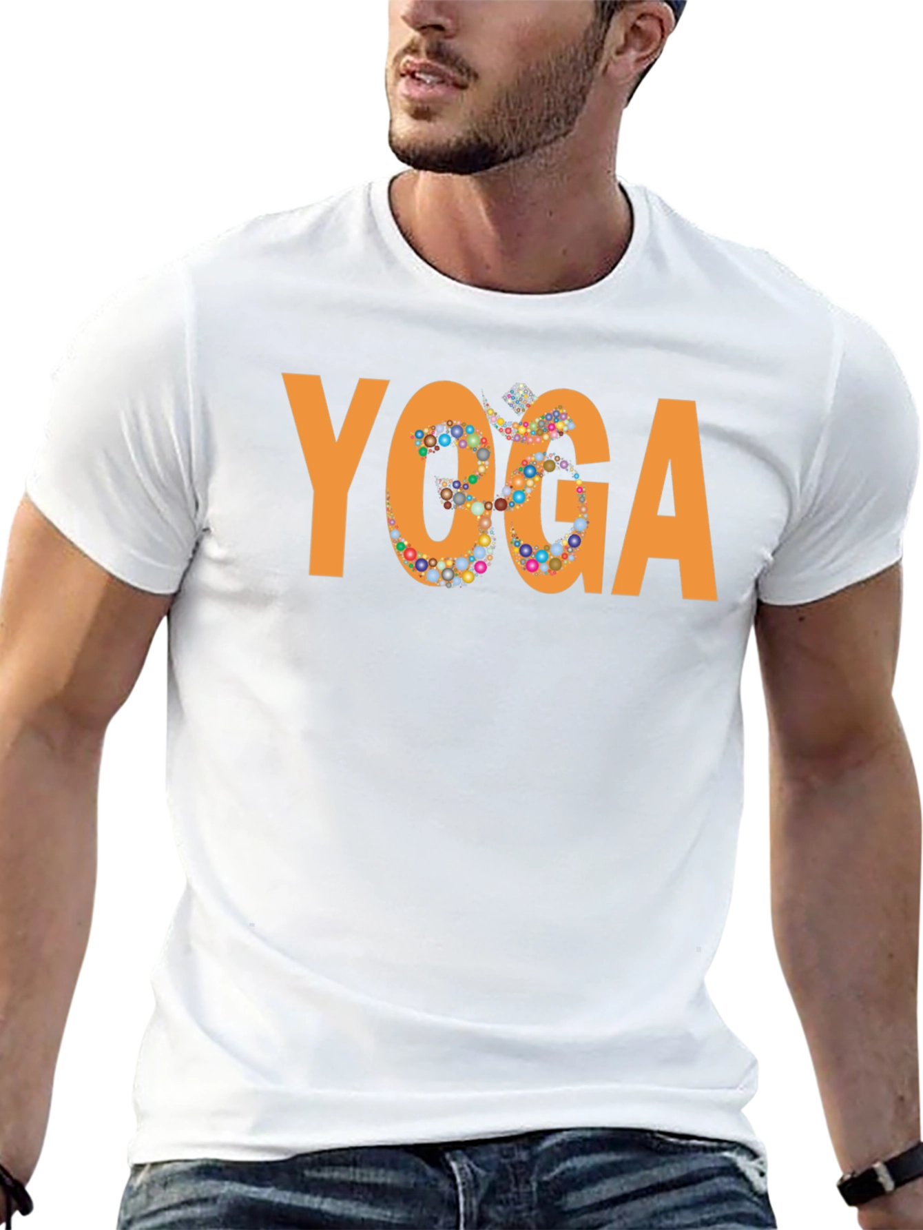 Yoga Graphic Tee - Meditative Comfort
