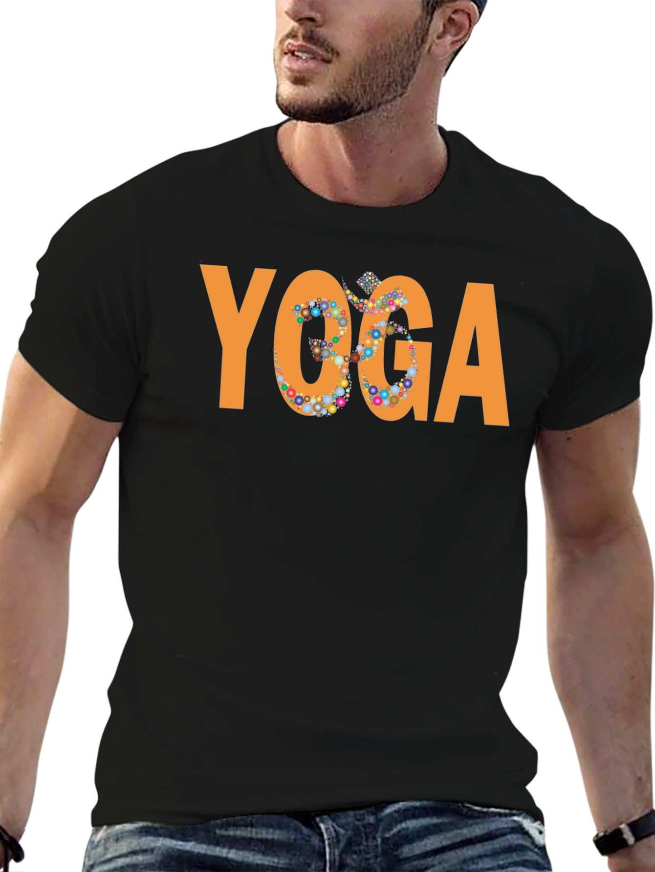 Yoga Graphic Tee - Meditative Comfort