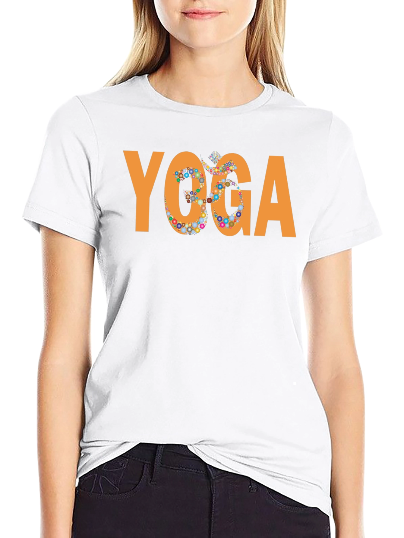 Yoga Graphic Tee - Meditative Comfort