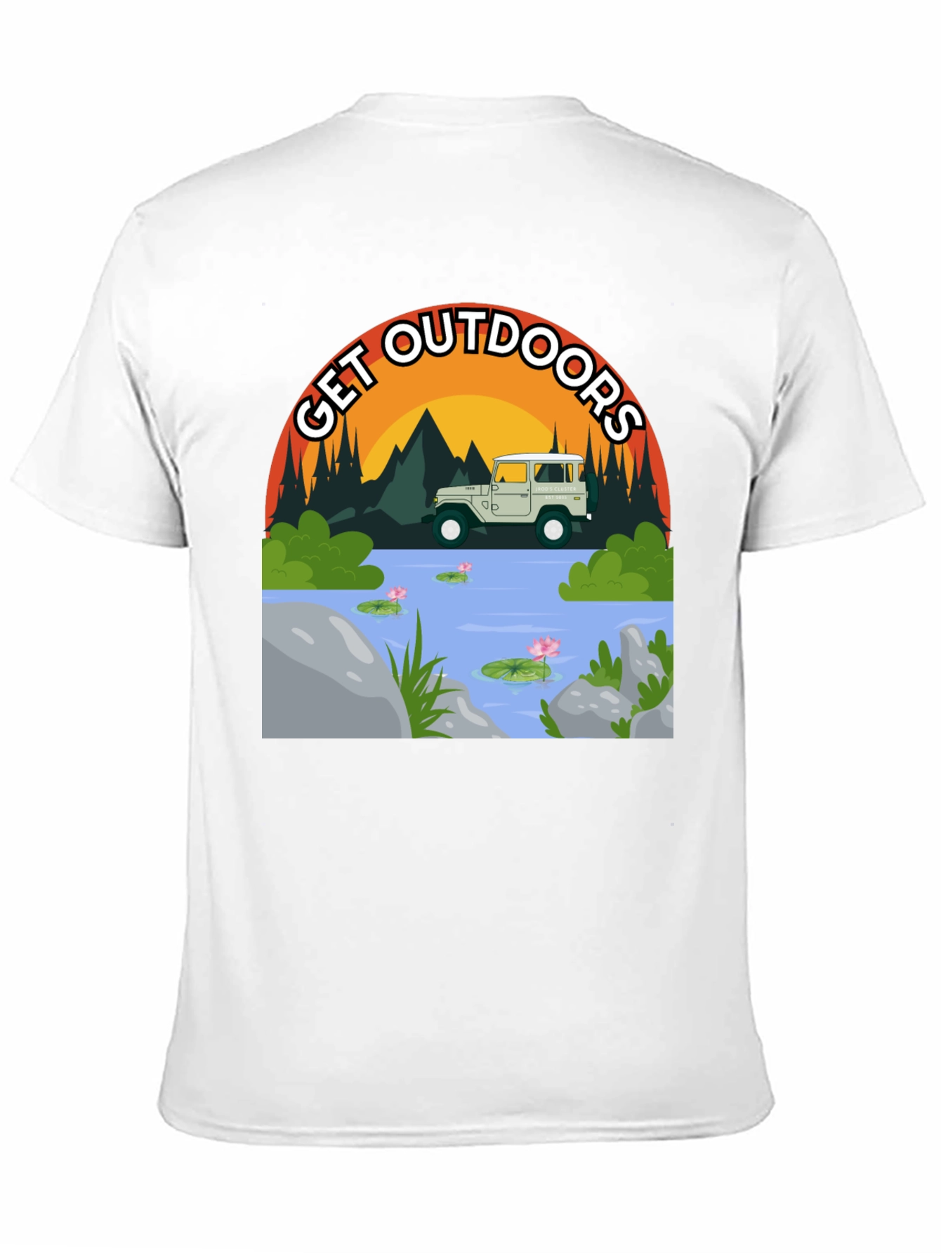 Get Outdoors T-Shirt - Adventure Graphic Tee