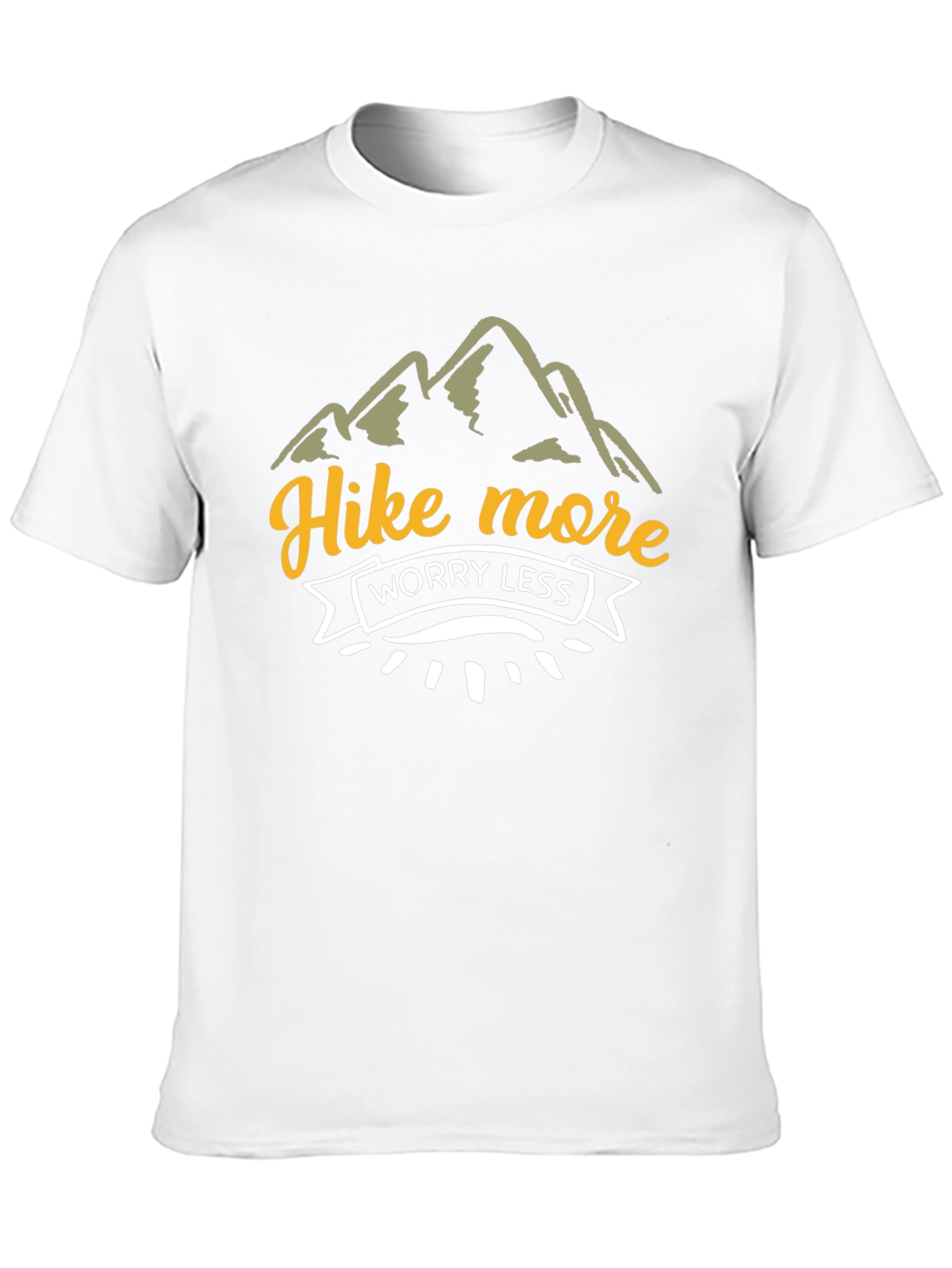 Hike More Worry Less Graphic T-Shirt