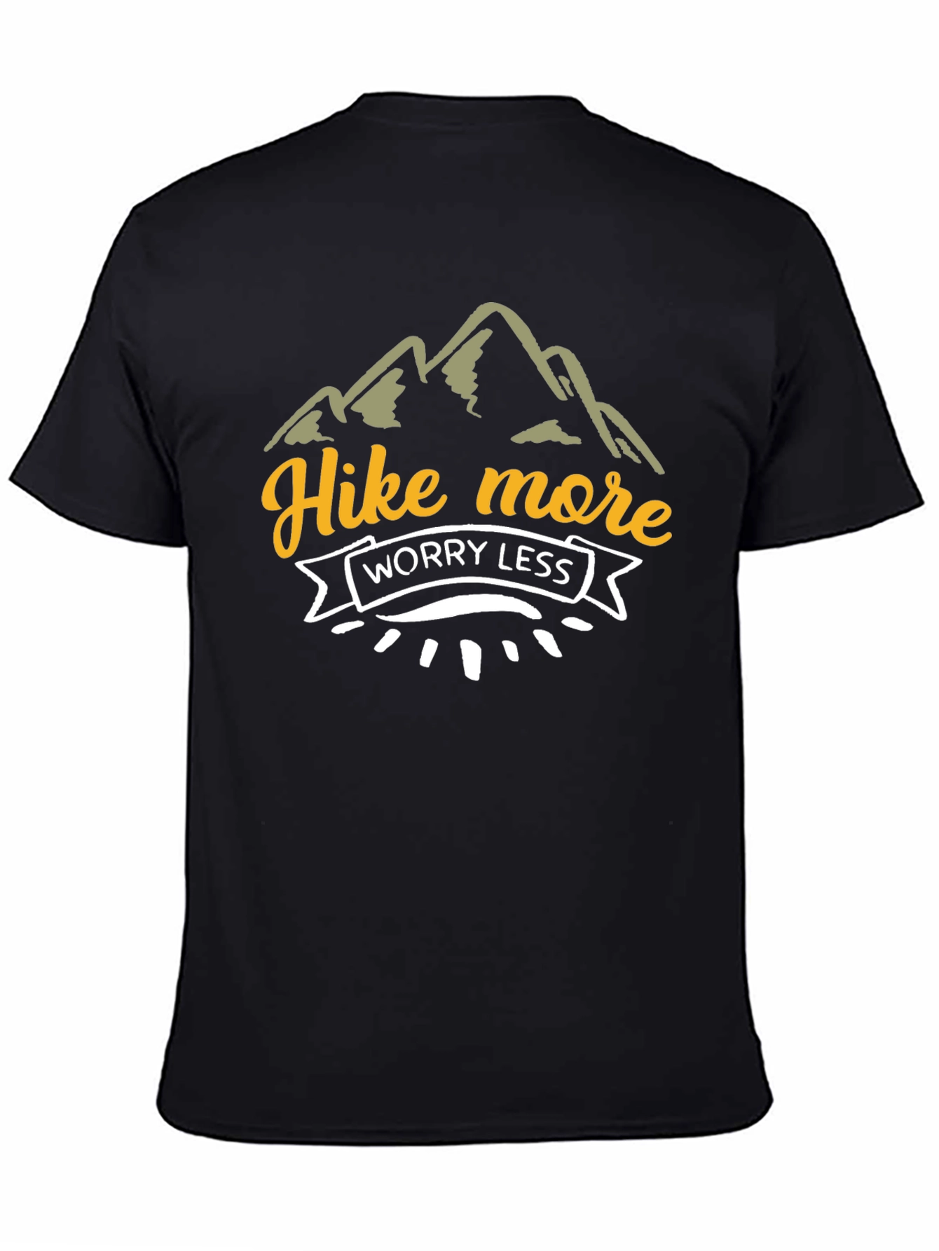 Hike More Worry Less Graphic T-Shirt