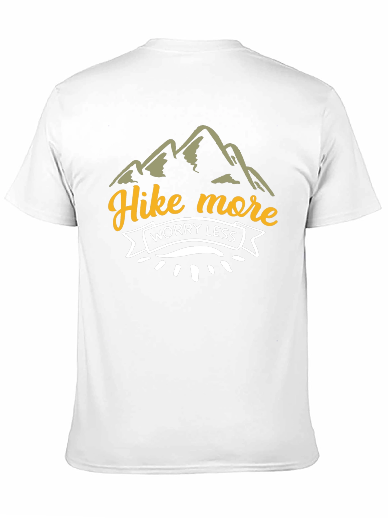 Hike More Worry Less Graphic T-Shirt