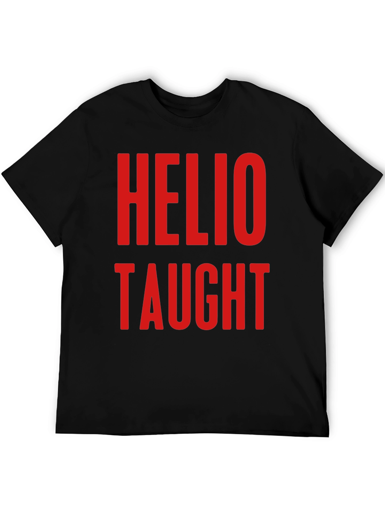 Helio Taught Graphic T-Shirt - Black
