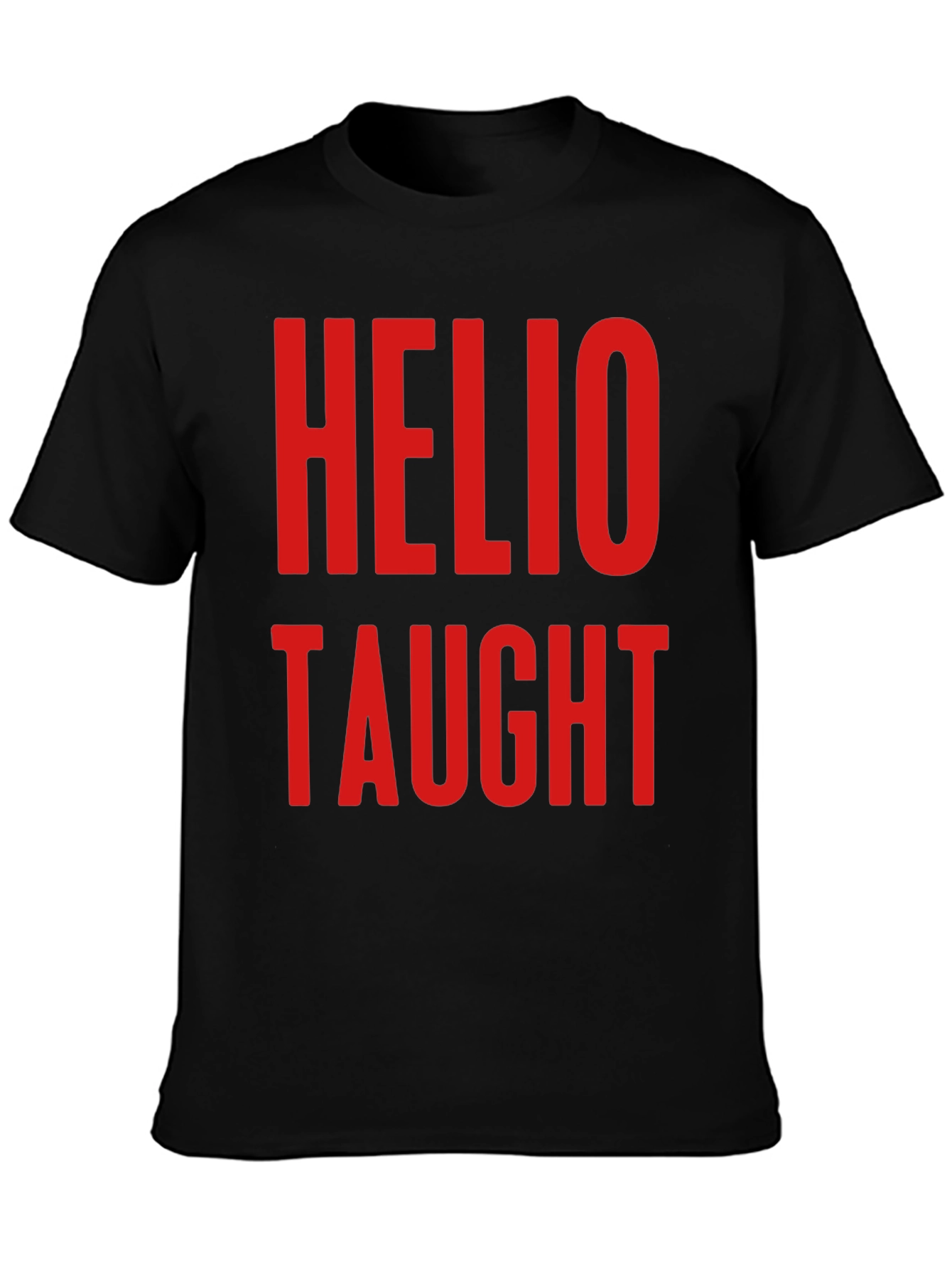 Helio Taught Graphic T-Shirt - Black