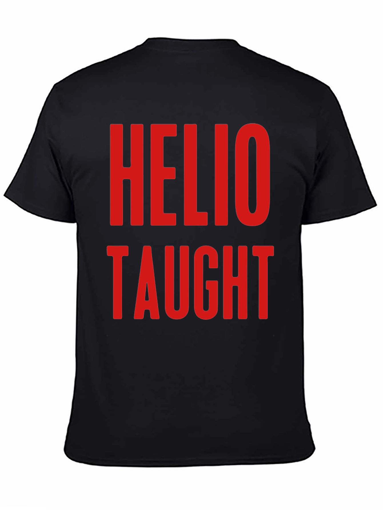 Helio Taught Graphic T-Shirt - Black