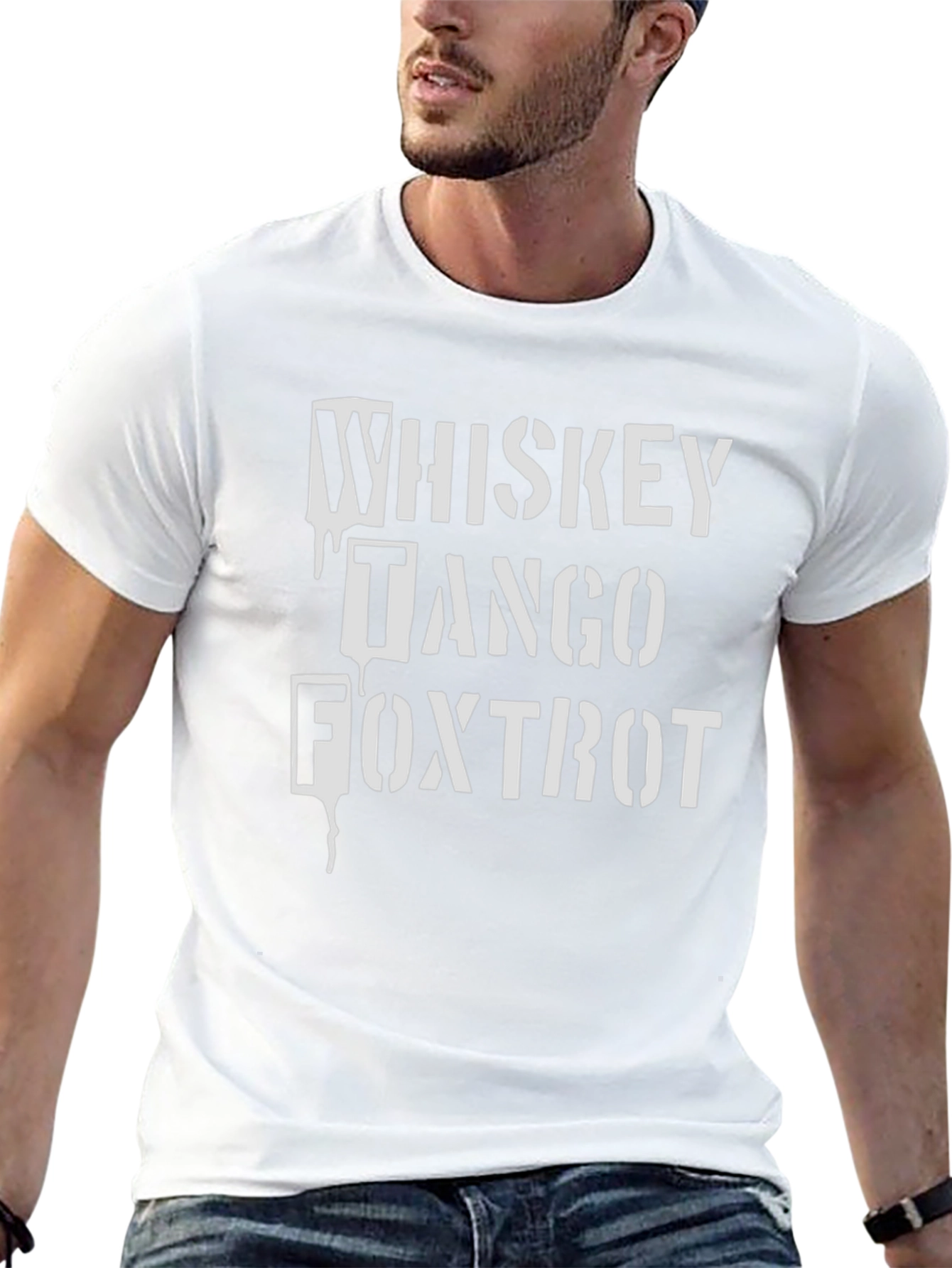 Whiskey Tango Foxtrot Black T-Shirt