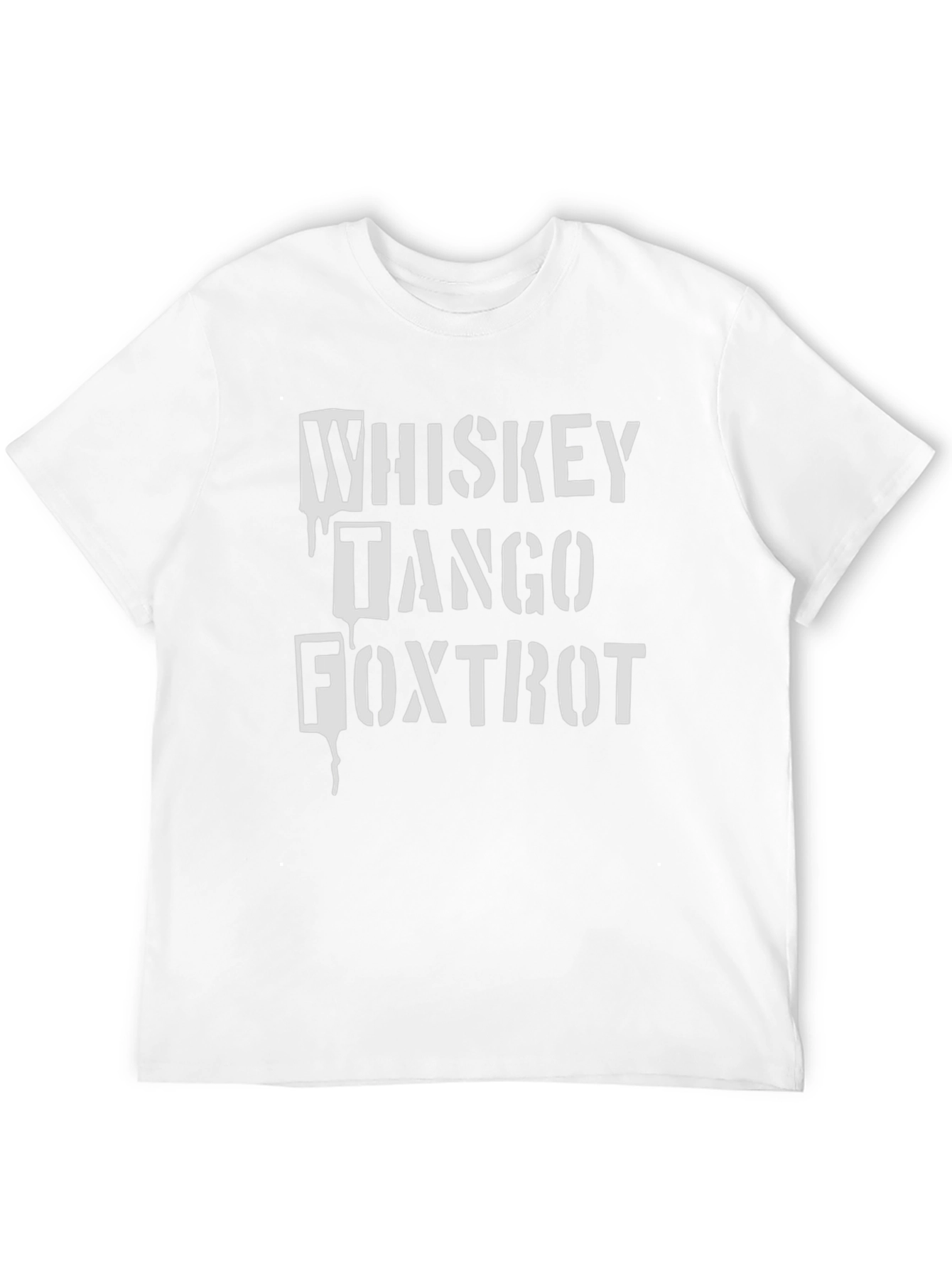 Whiskey Tango Foxtrot Black T-Shirt