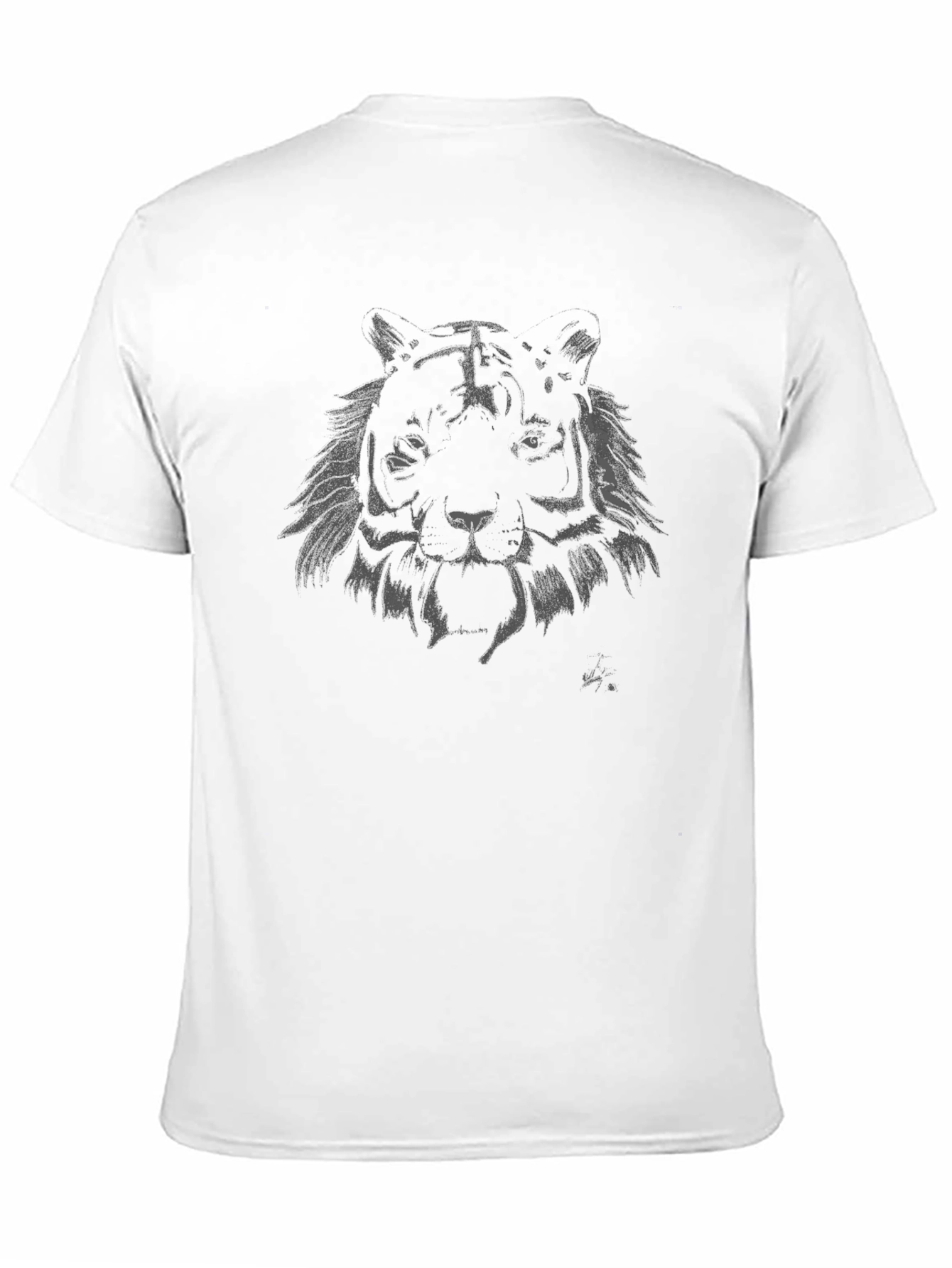 Black Tiger Graphic Tee - Stylish Mens T-Shirt