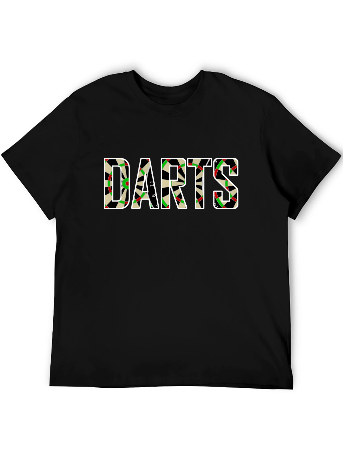 Darts Board Graphic Tee - Stylish Darts Lover Shirt