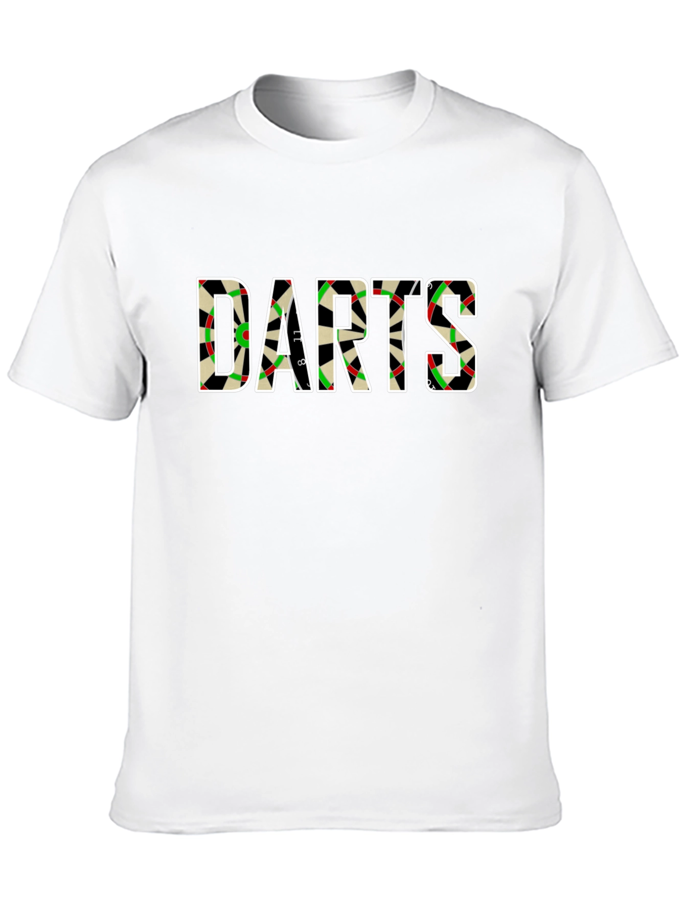 Darts Board Graphic Tee - Stylish Darts Lover Shirt