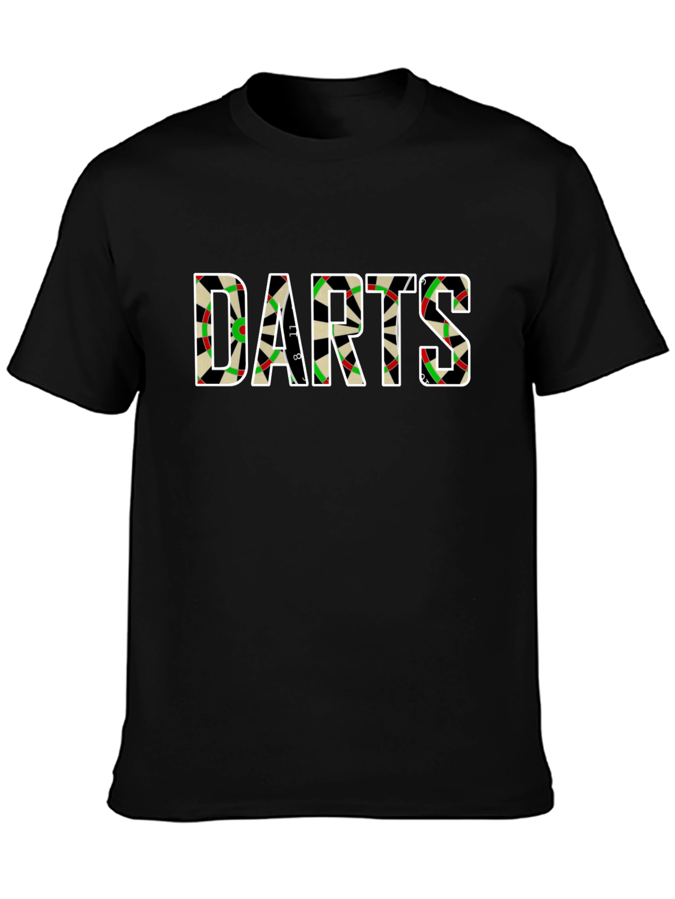 Darts Board Graphic Tee - Stylish Darts Lover Shirt