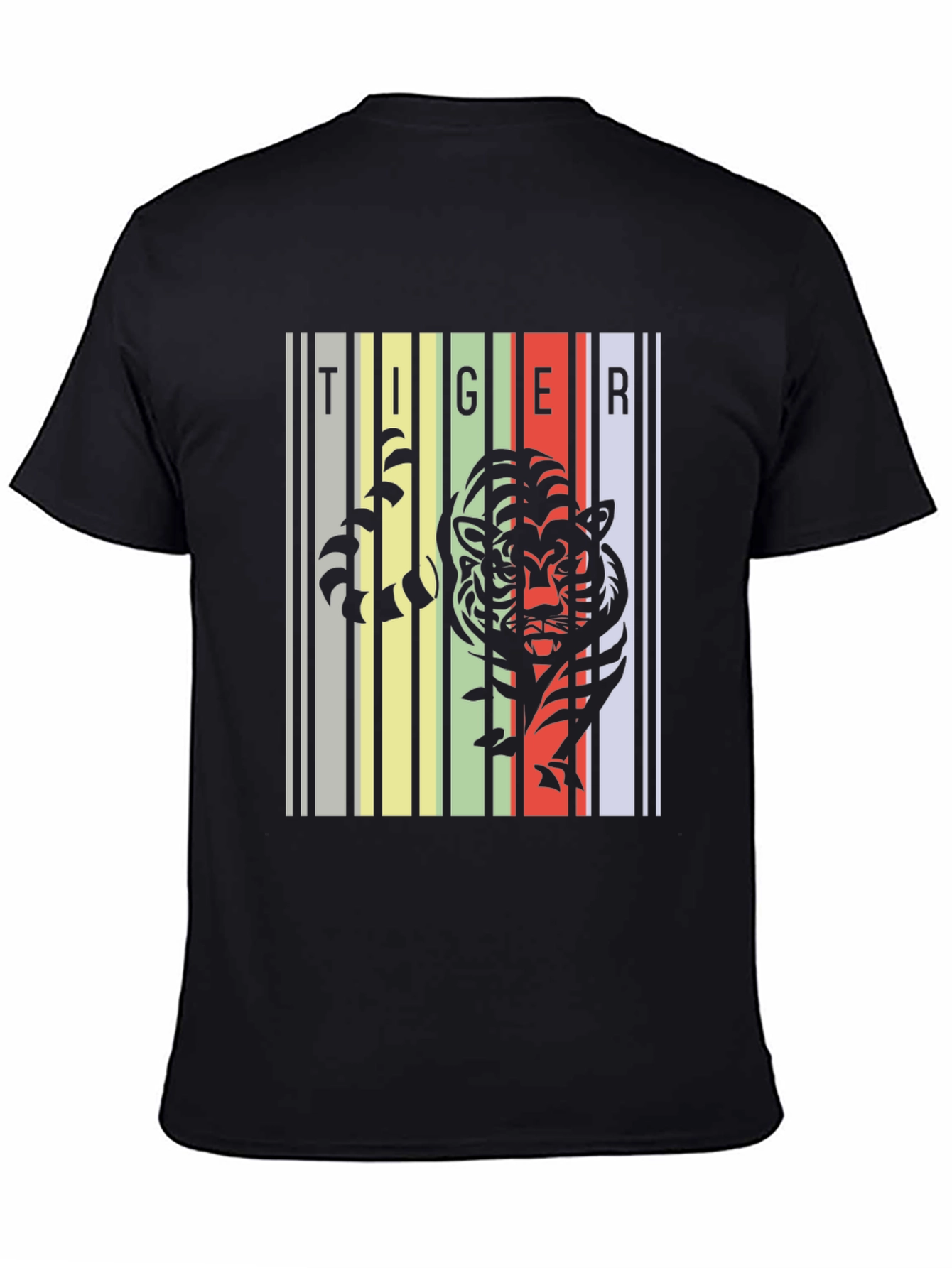 Tiger Graphic Print Tee - Stylish Urban Design