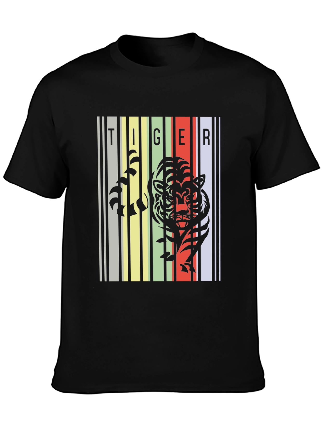 Tiger Graphic Print Tee - Stylish Urban Design