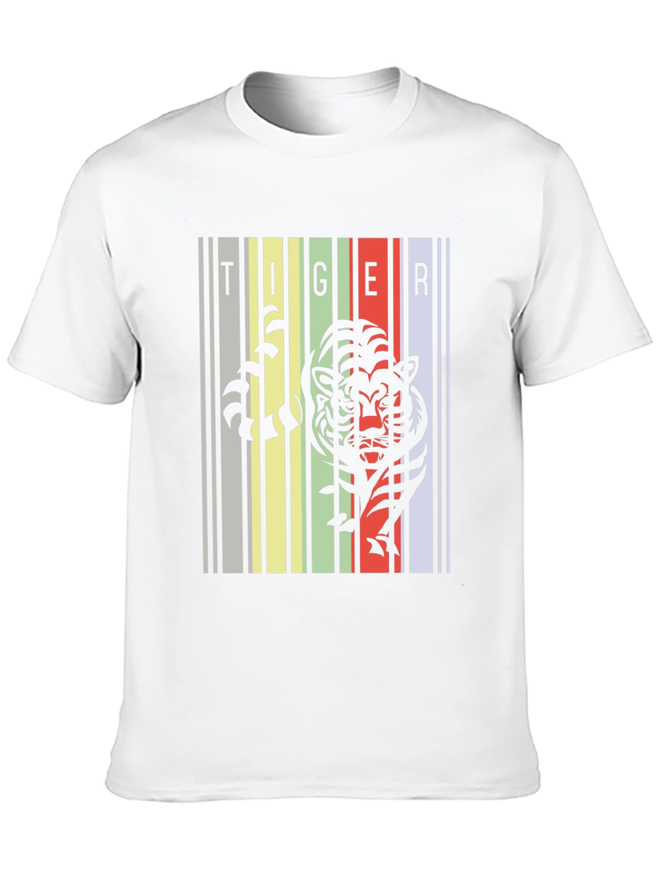 Tiger Graphic Print Tee - Stylish Urban Design