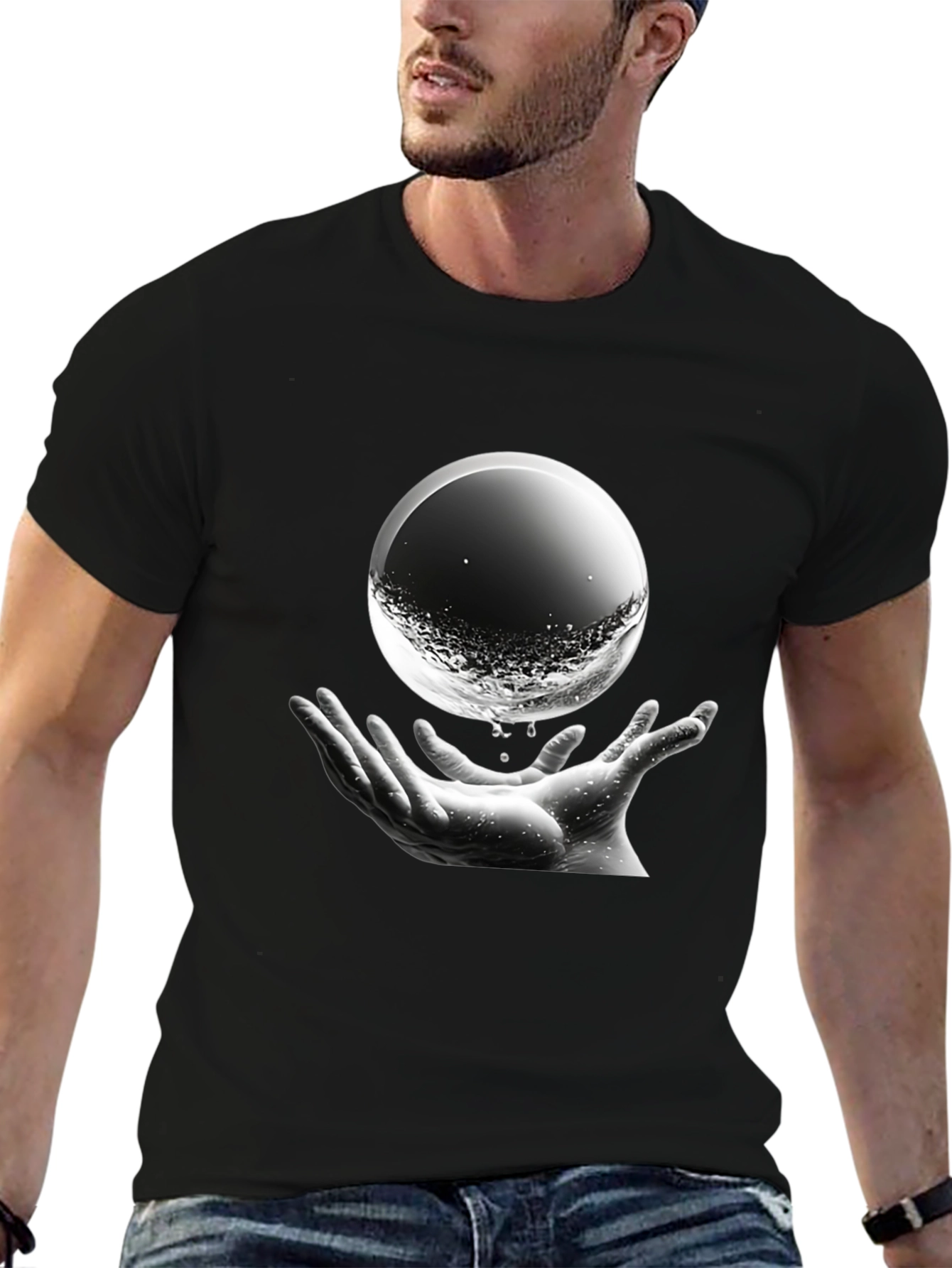 Surreal Sphere Graphic Tee