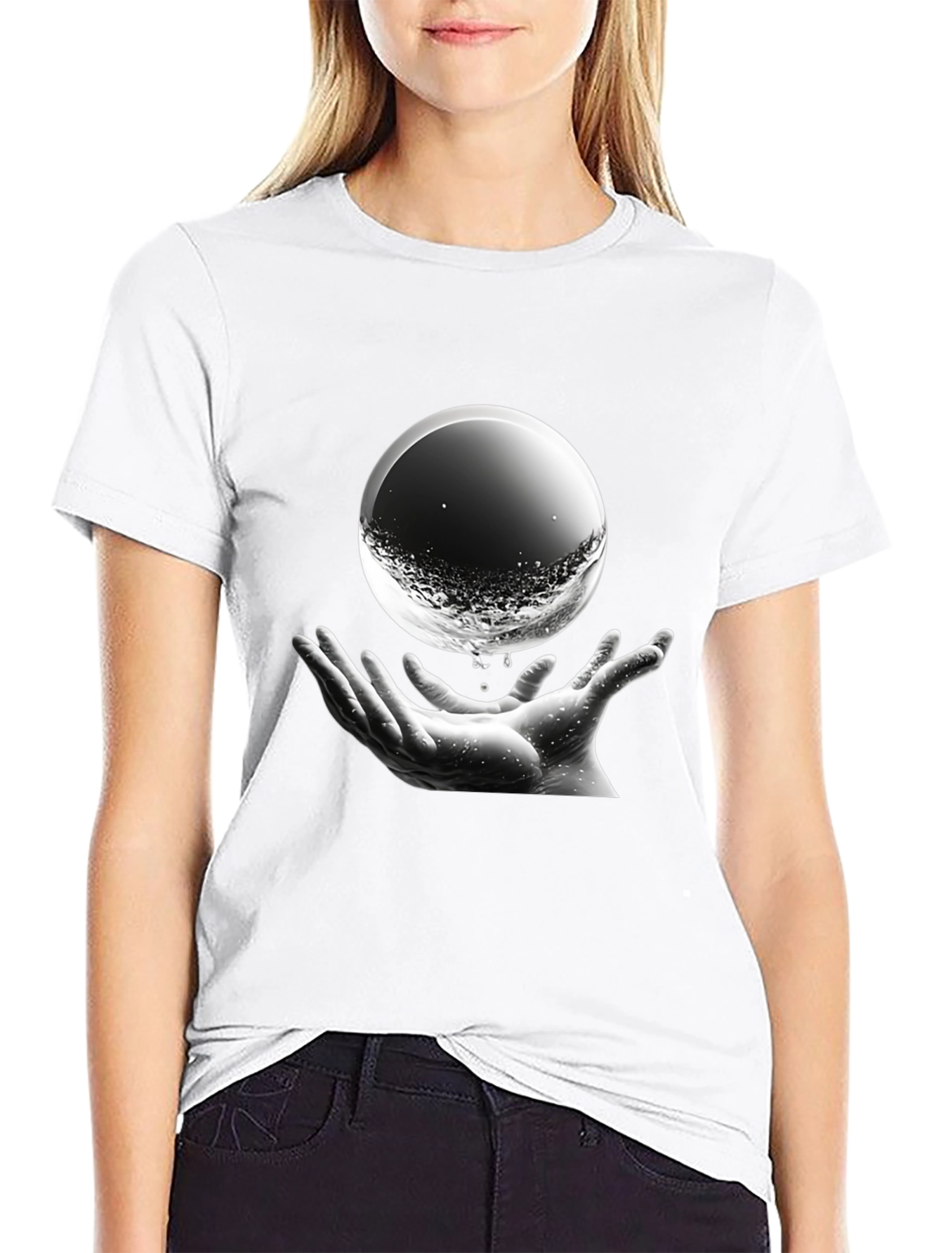 Surreal Sphere Graphic Tee