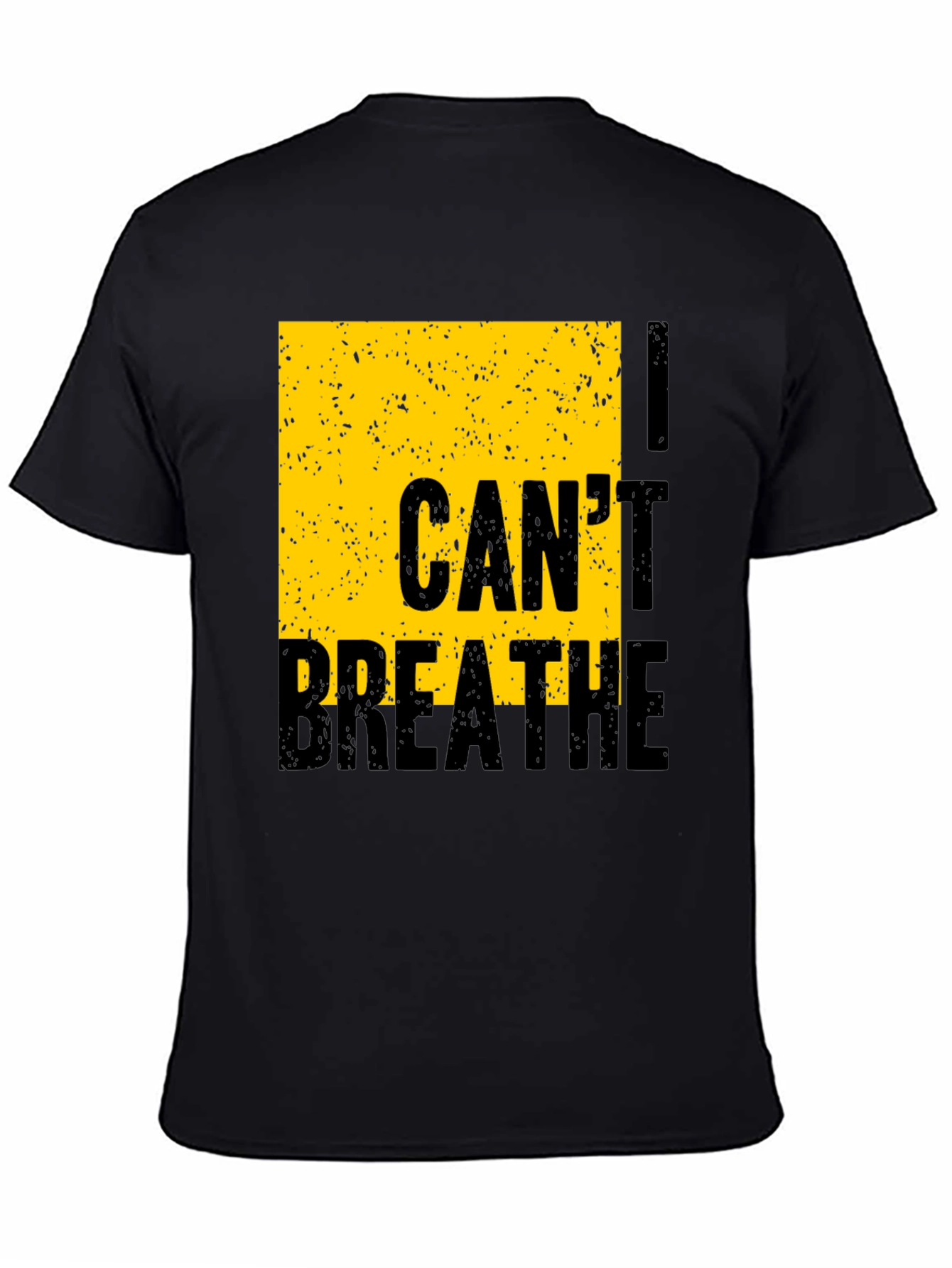 I Cant Breathe Graphic Tee - Black