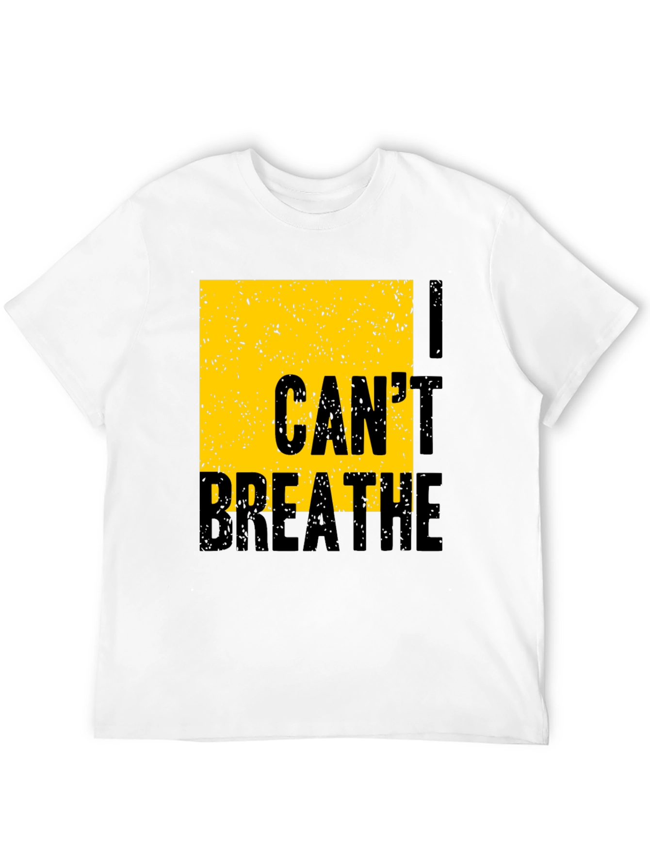 I Cant Breathe Graphic Tee - Black
