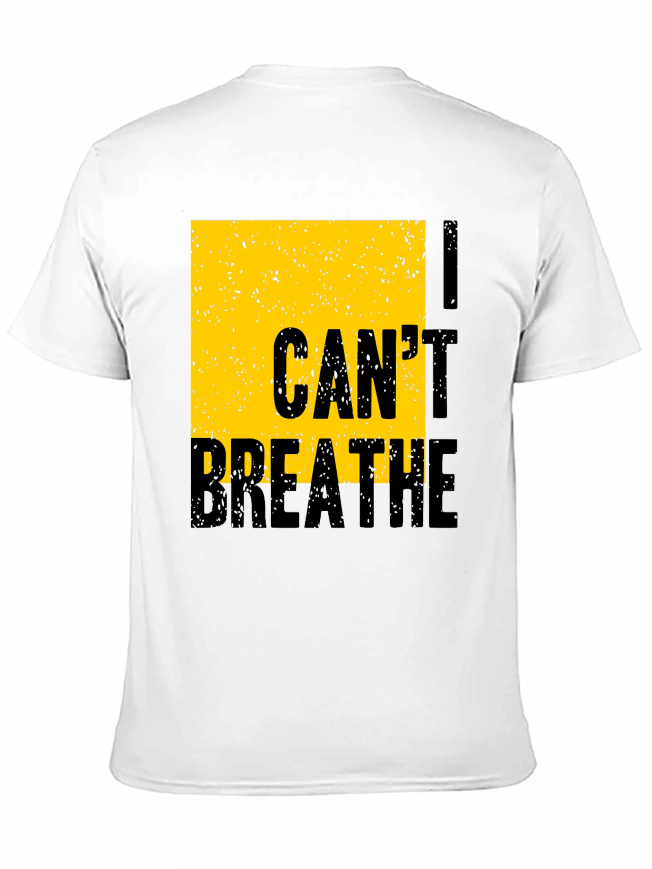I Cant Breathe Graphic Tee - Black