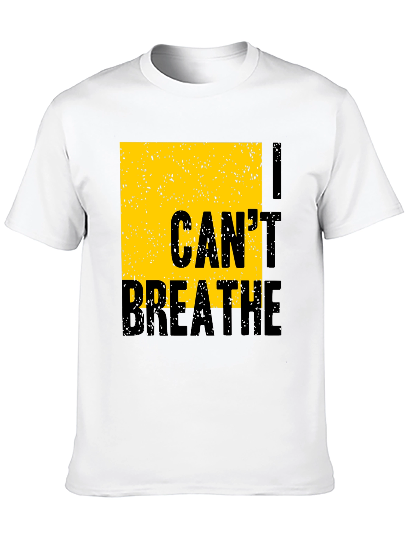 I Cant Breathe Graphic Tee - Black