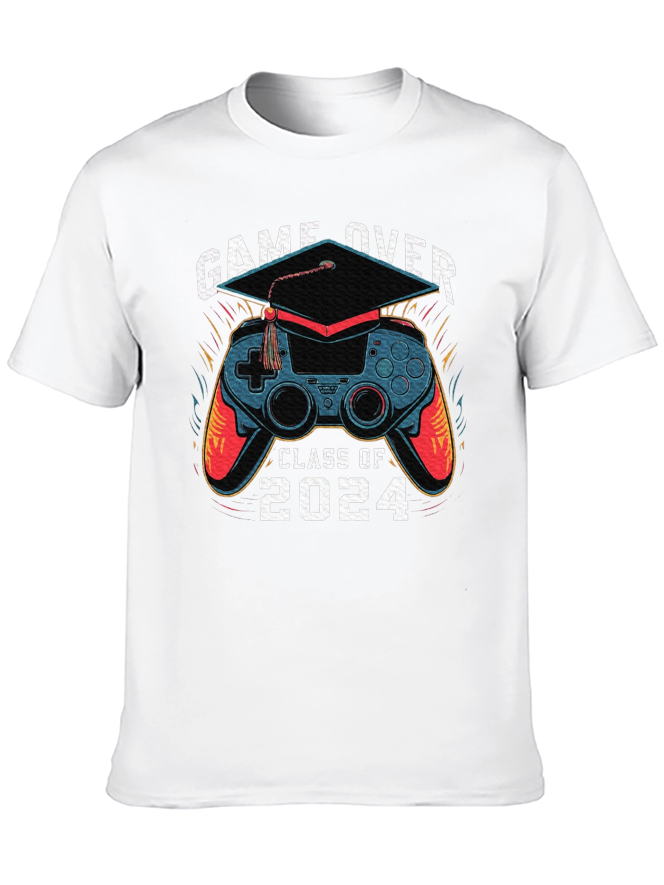 Game Over Class of 2024 Graduation T-Shirt
