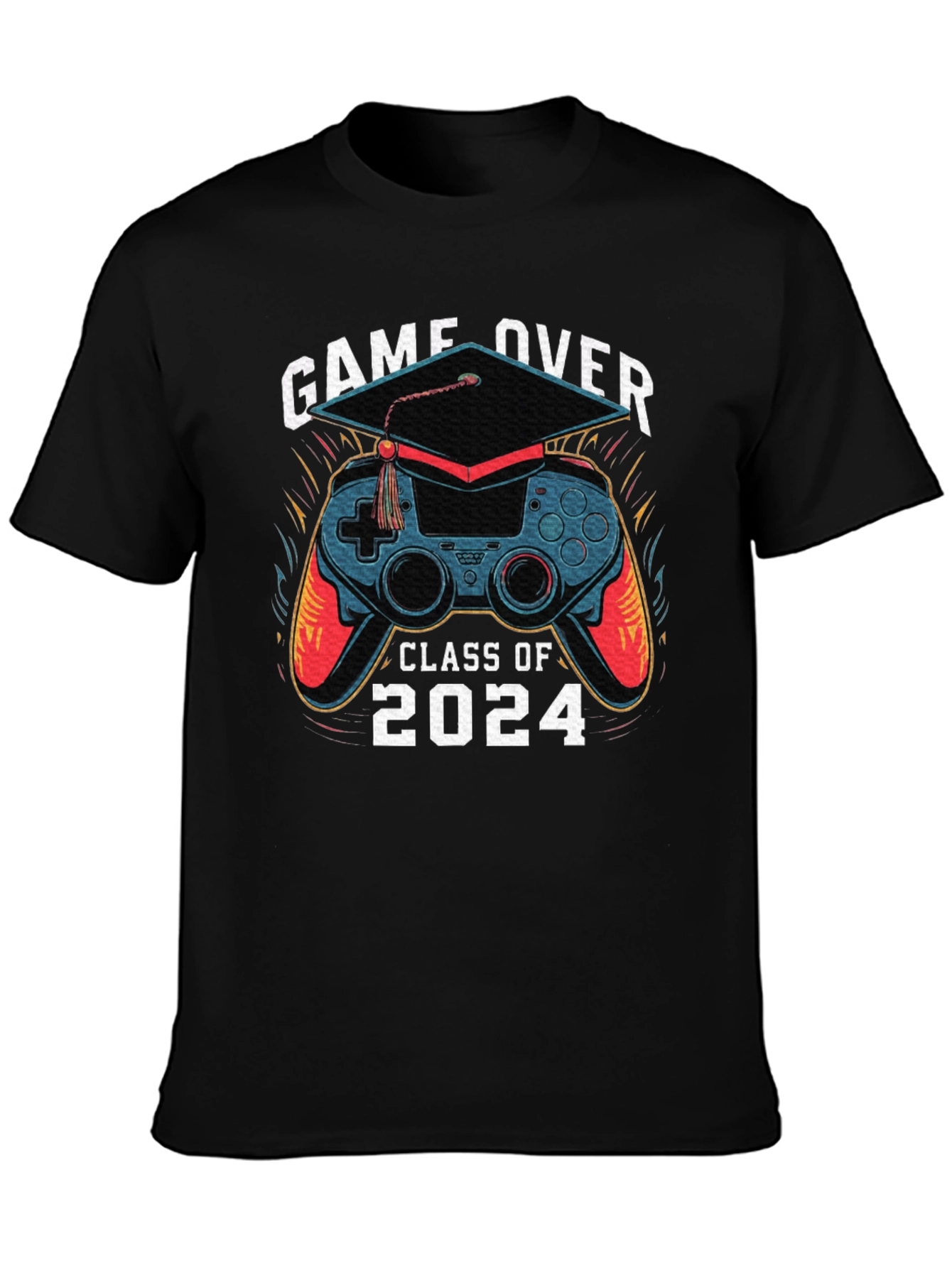 Game Over Class of 2024 Graduation T-Shirt