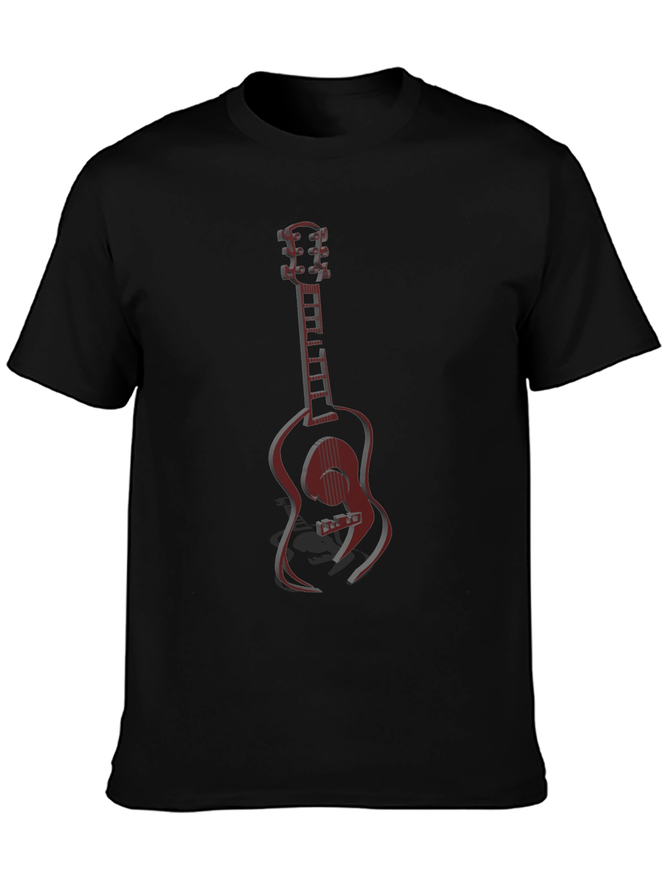 Guitar Graphic T-Shirt - Cool Music Tee