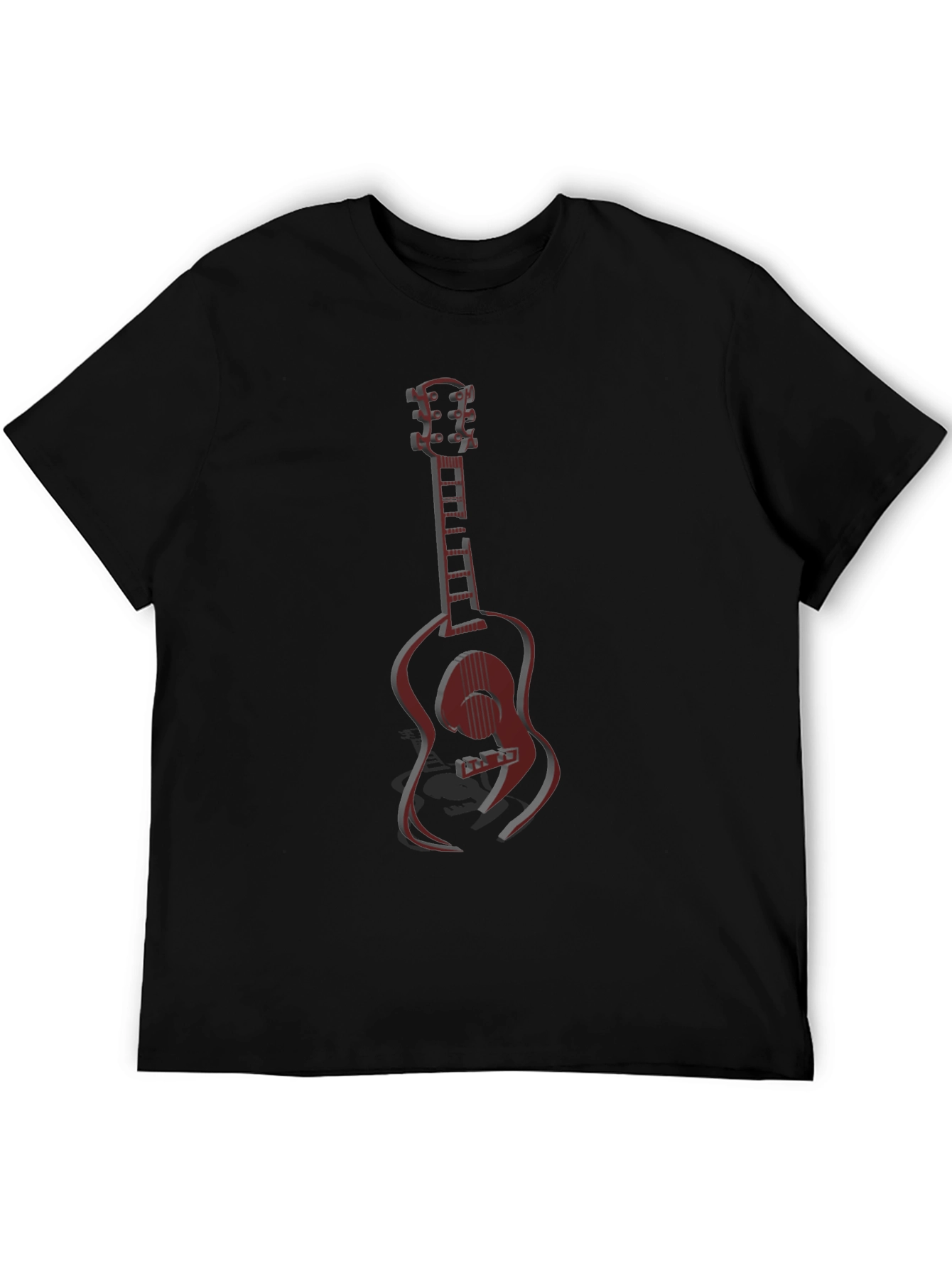 Guitar Graphic T-Shirt - Cool Music Tee
