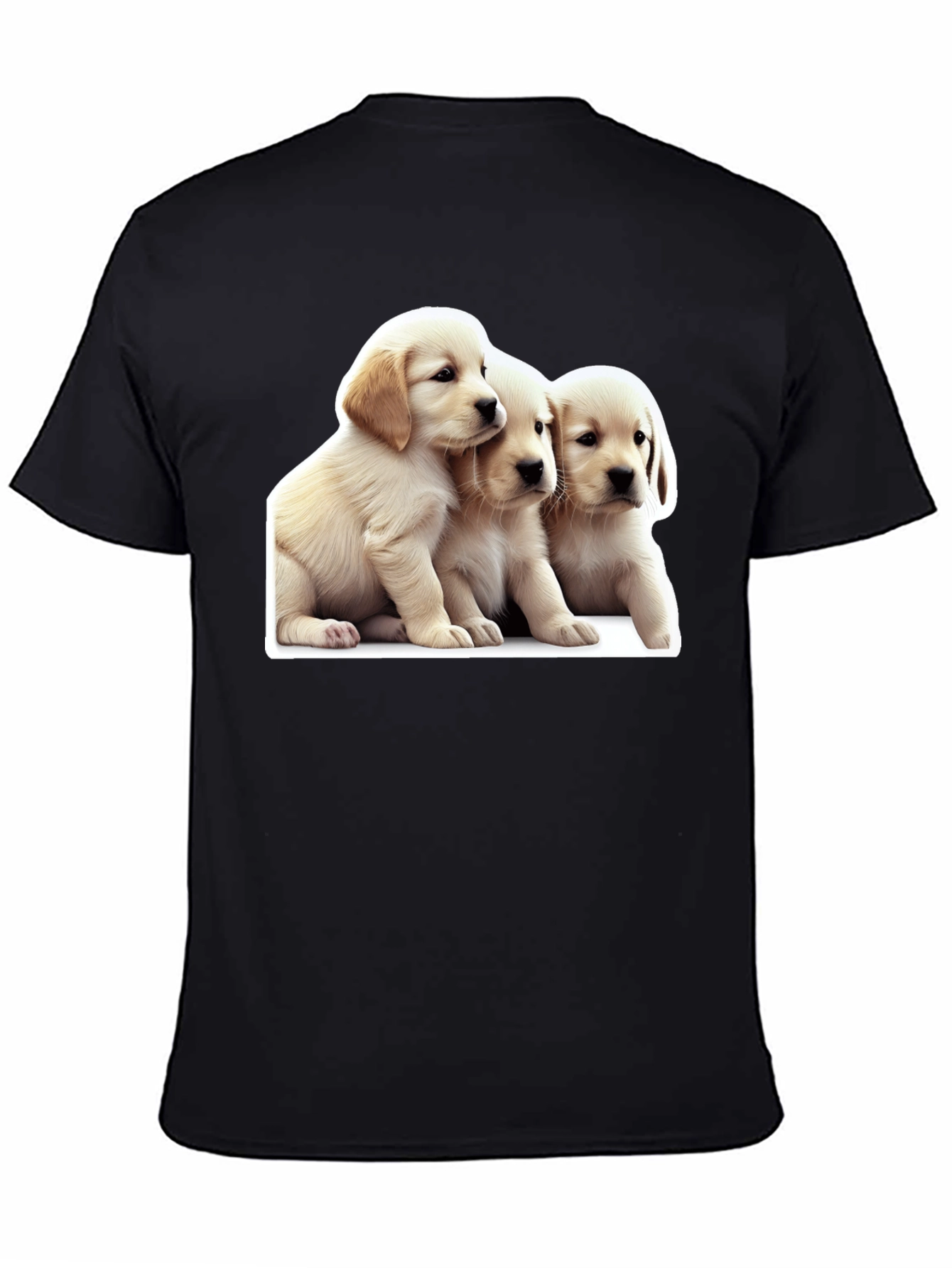 Puppy Love Black T-Shirt