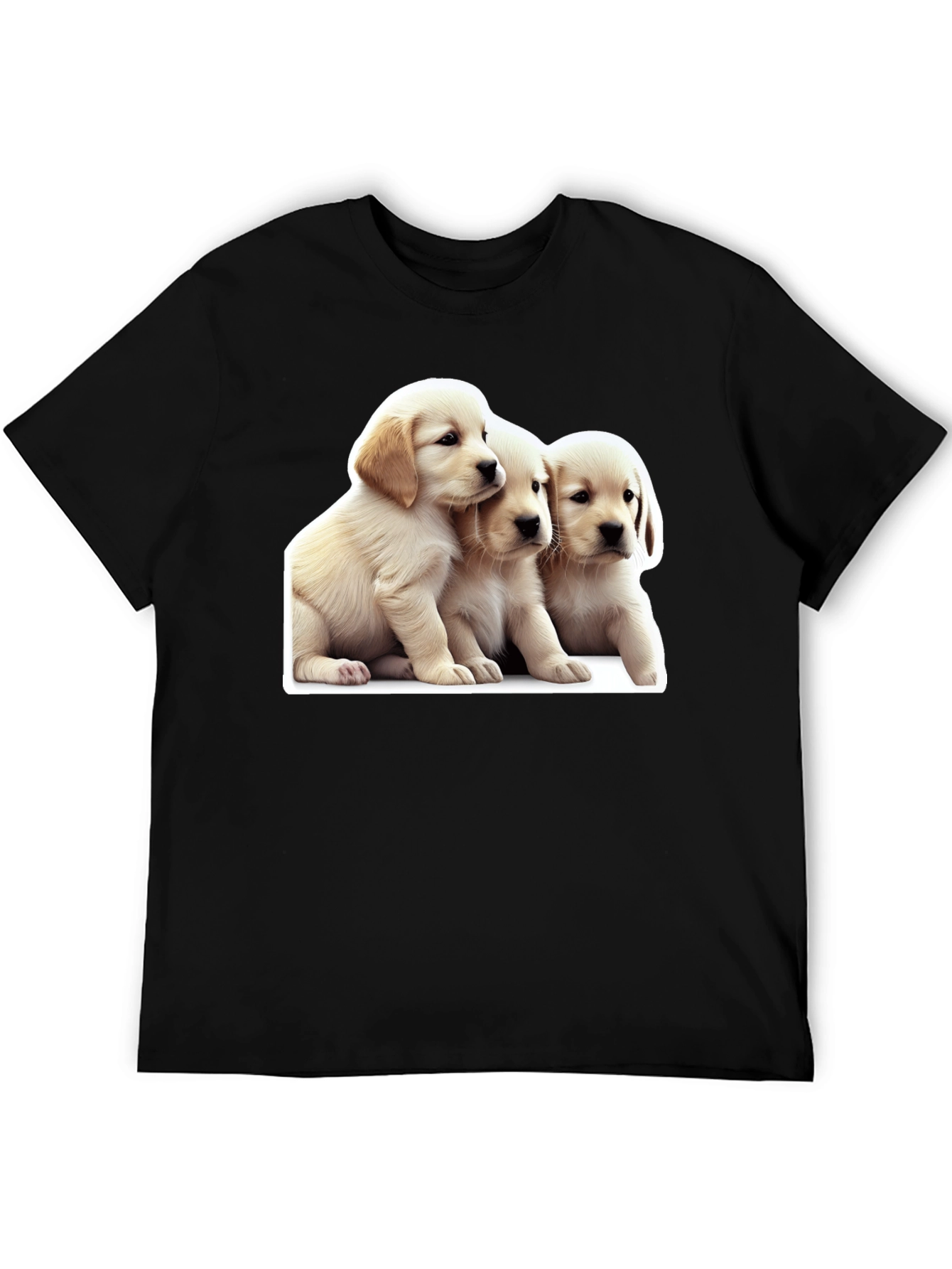 Puppy Love Black T-Shirt