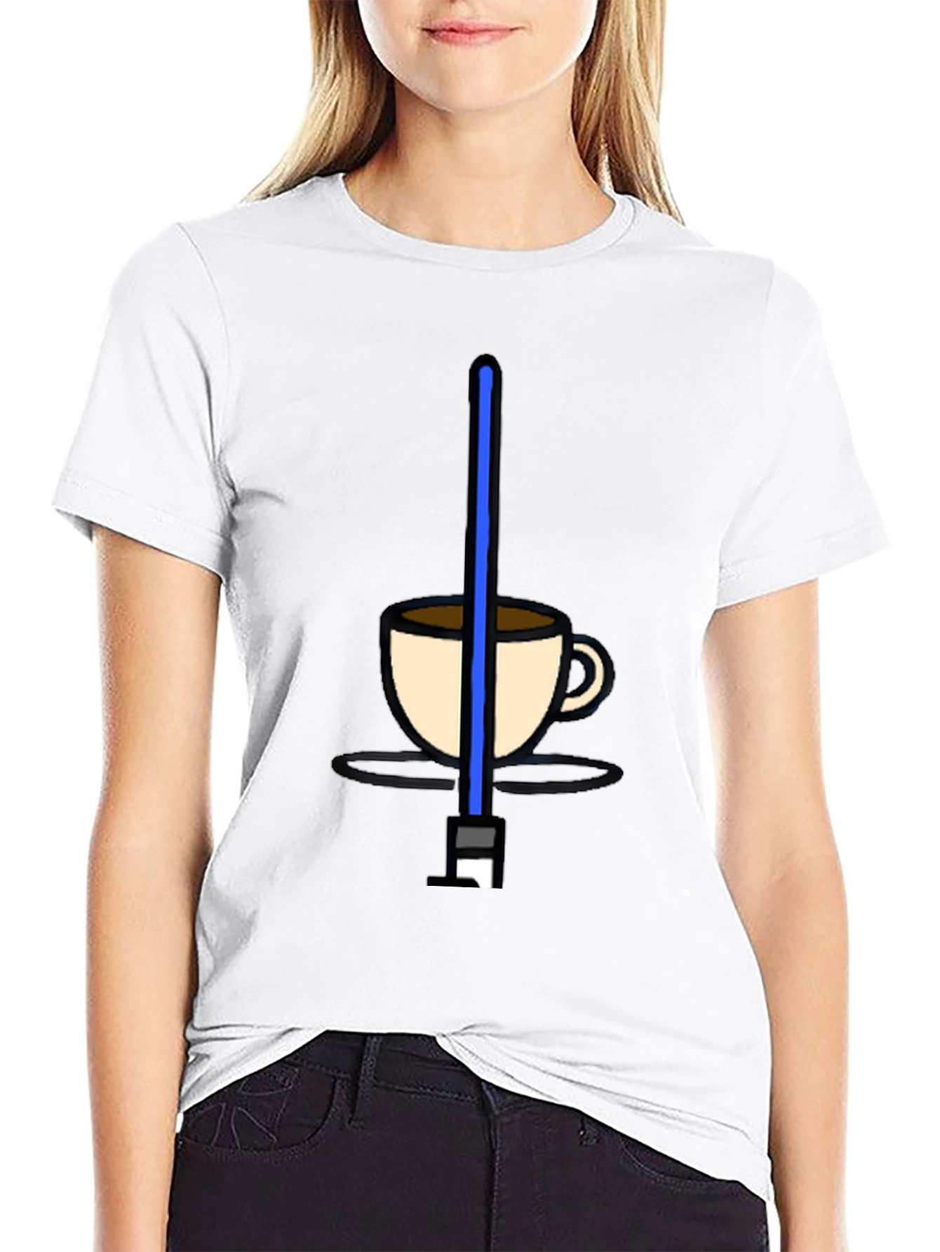 Star Wars Coffee T-Shirt - Funny Sci-Fi Tee