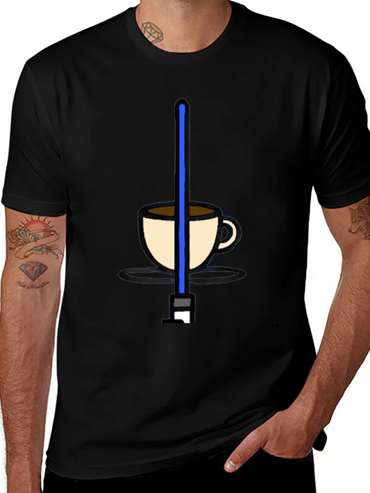 Star Wars Coffee T-Shirt - Funny Sci-Fi Tee
