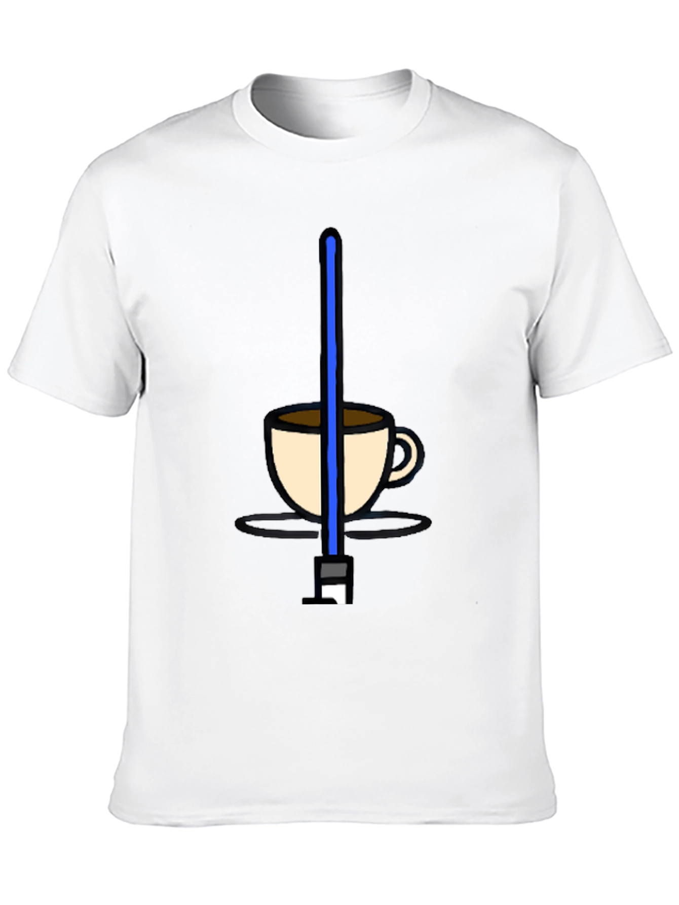 Star Wars Coffee T-Shirt - Funny Sci-Fi Tee
