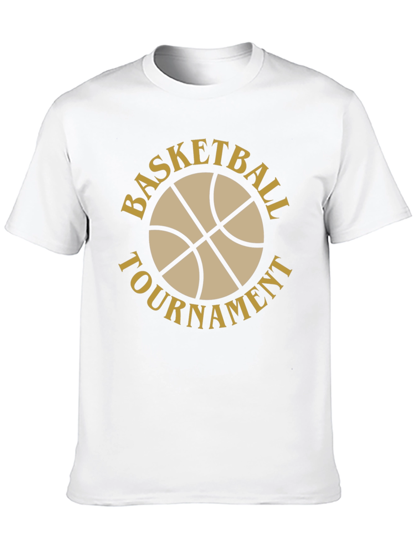 Basketball Tournament Black T-Shirt
