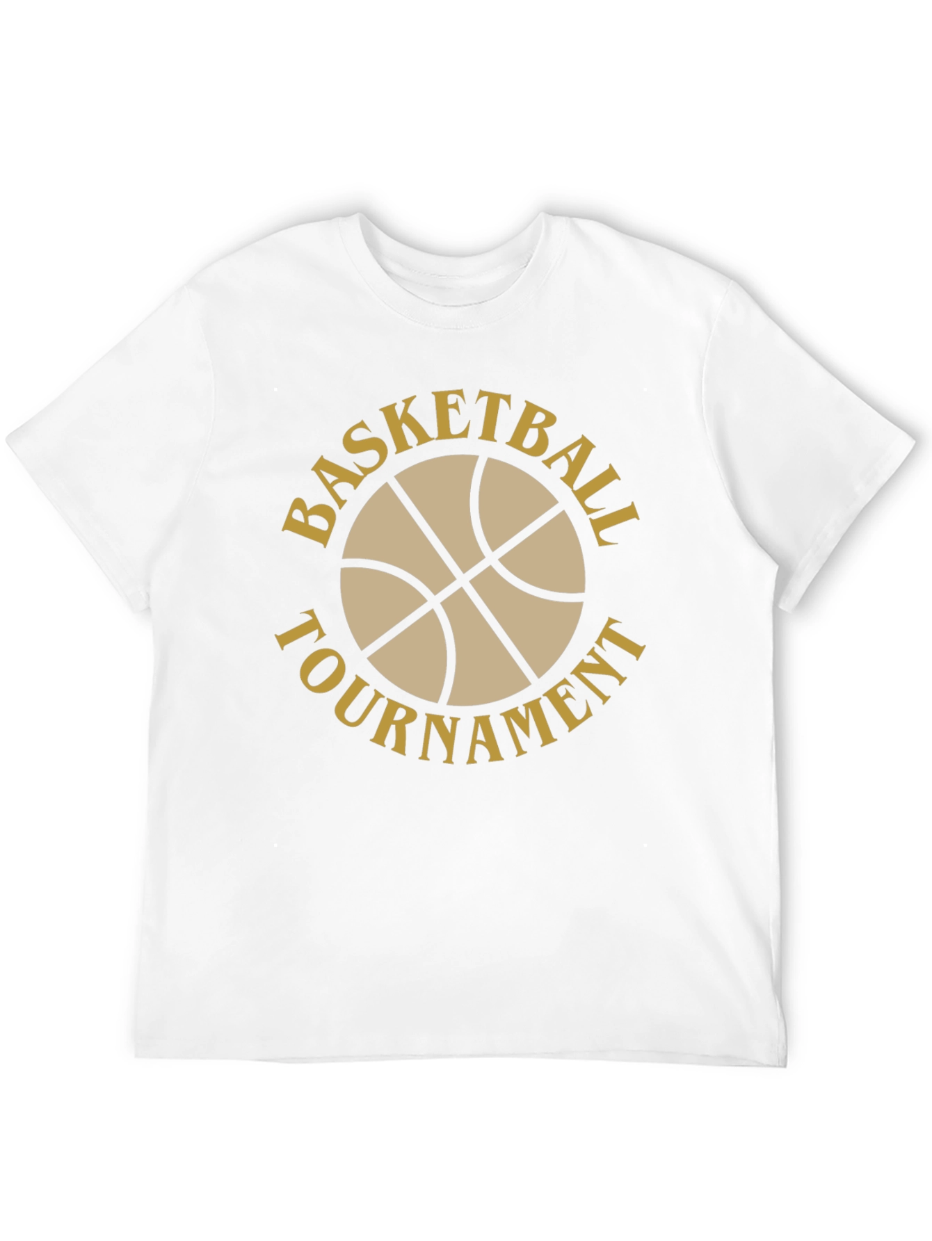 Basketball Tournament Black T-Shirt