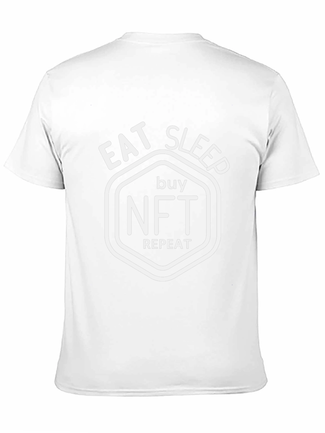 Eat Sleep Buy NFT Repeat Black T-Shirt