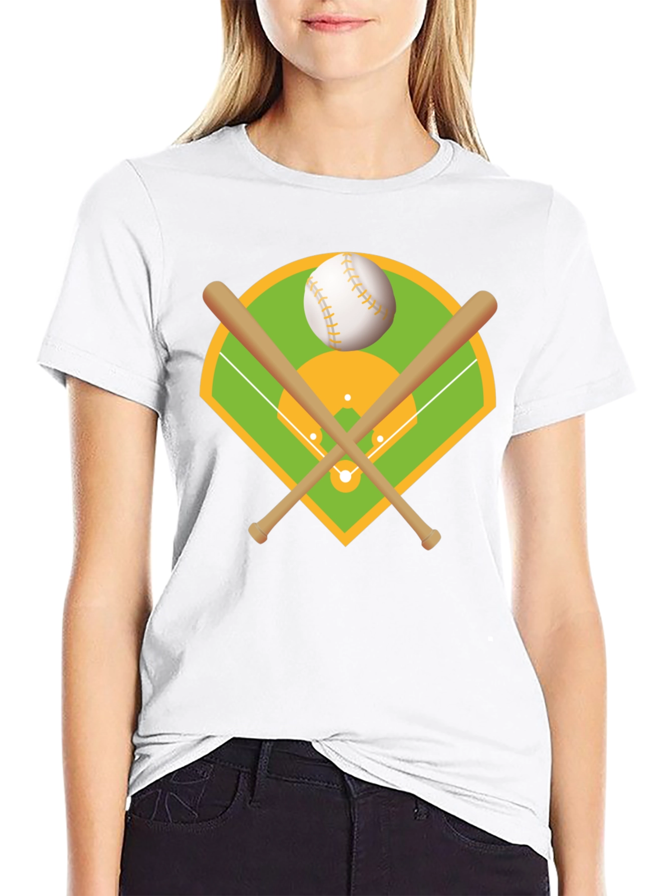 Baseball Field Graphic Tee